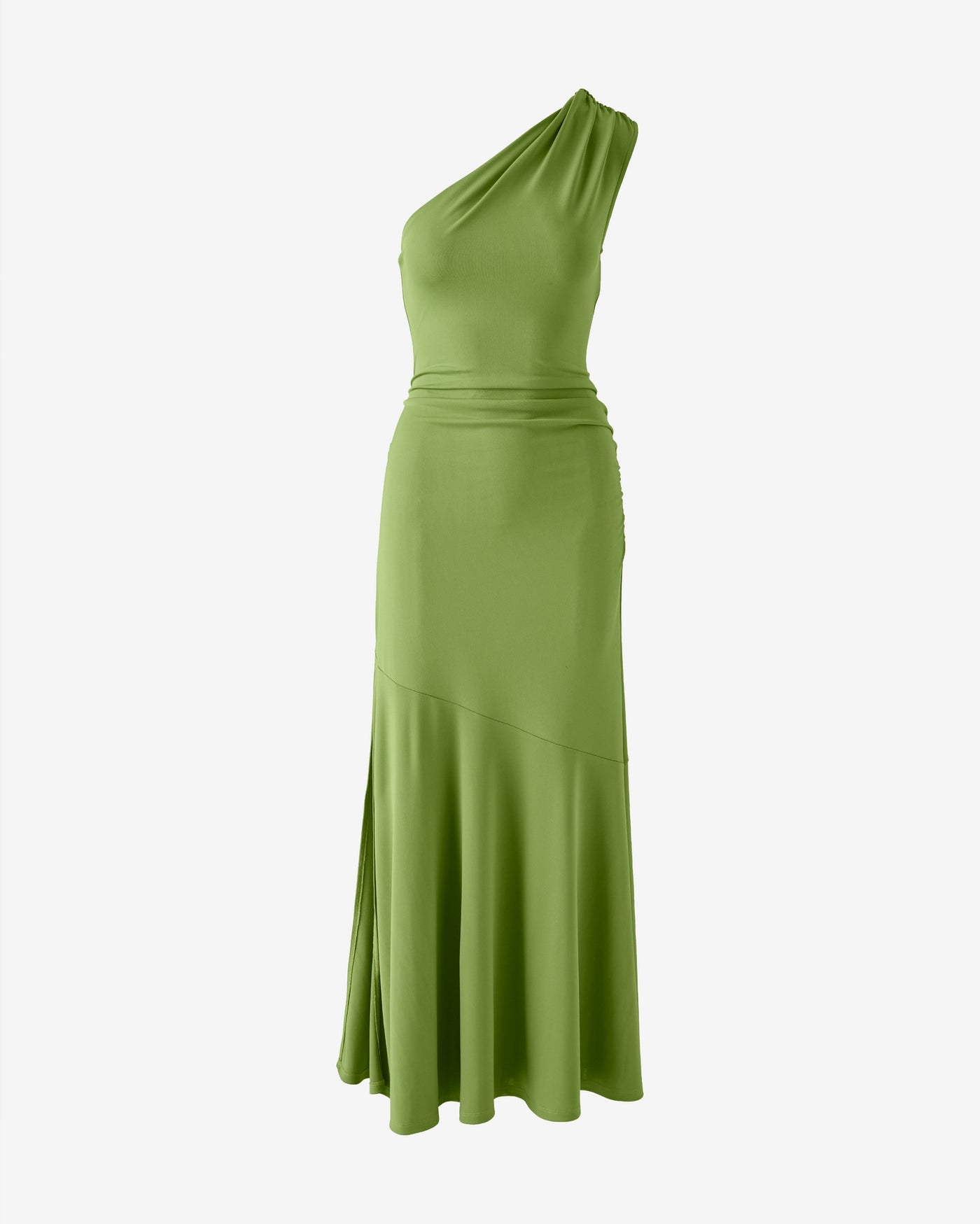 One Shoulder Maxi Dress Peridot