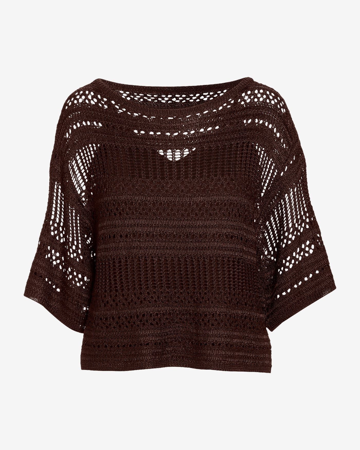 Effortless Crochet Sweater Safari Brown