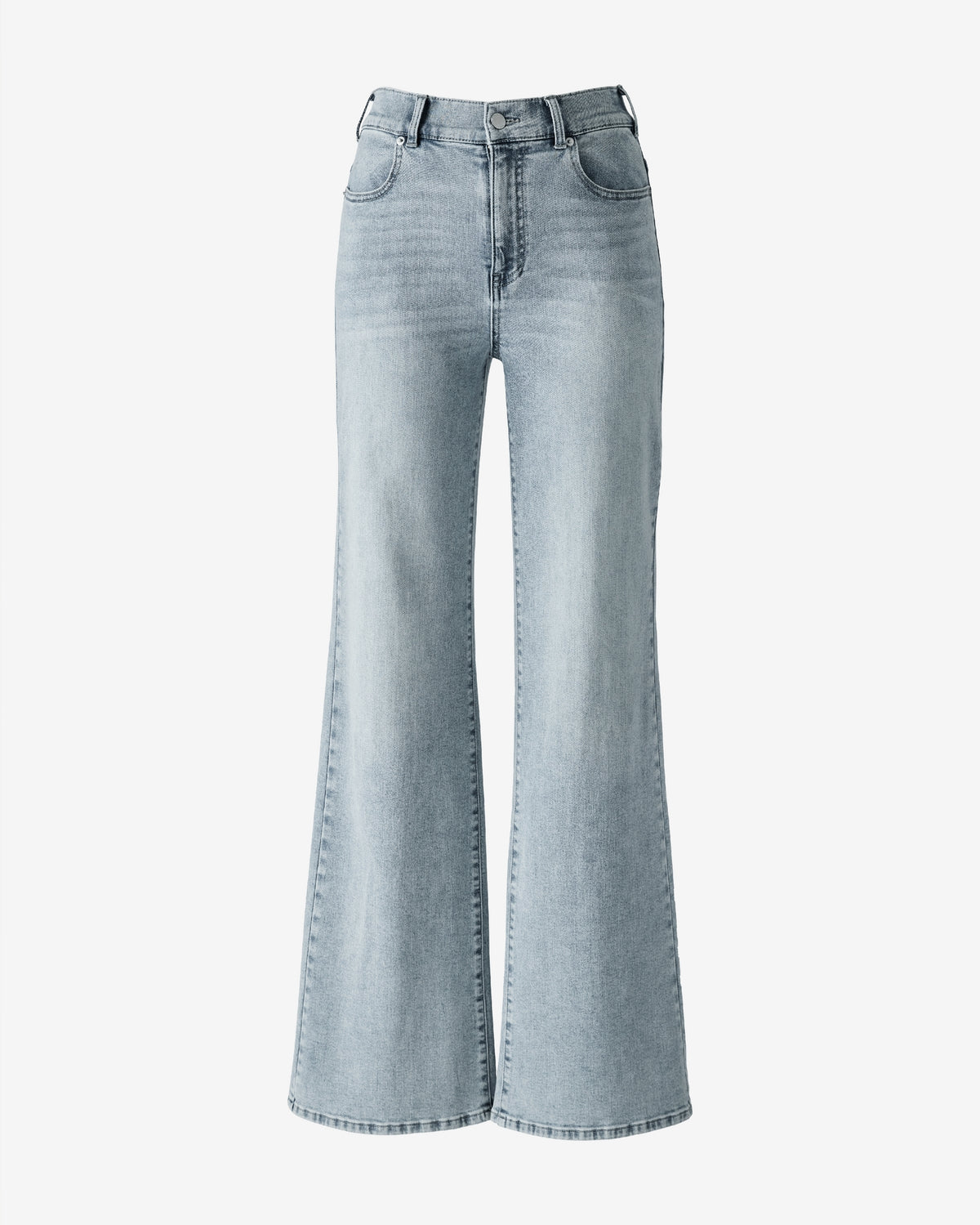 Straight Wideleg Denim Jean Winter Light Wash