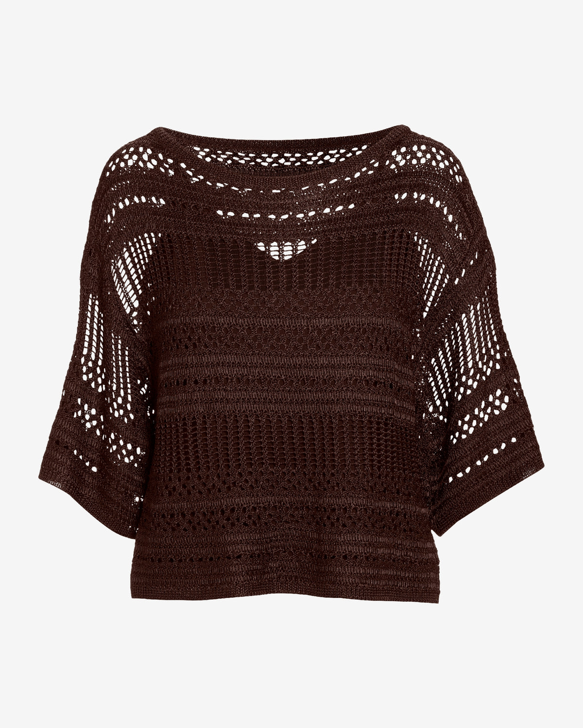 Effortless Crochet Sweater Safari Brown