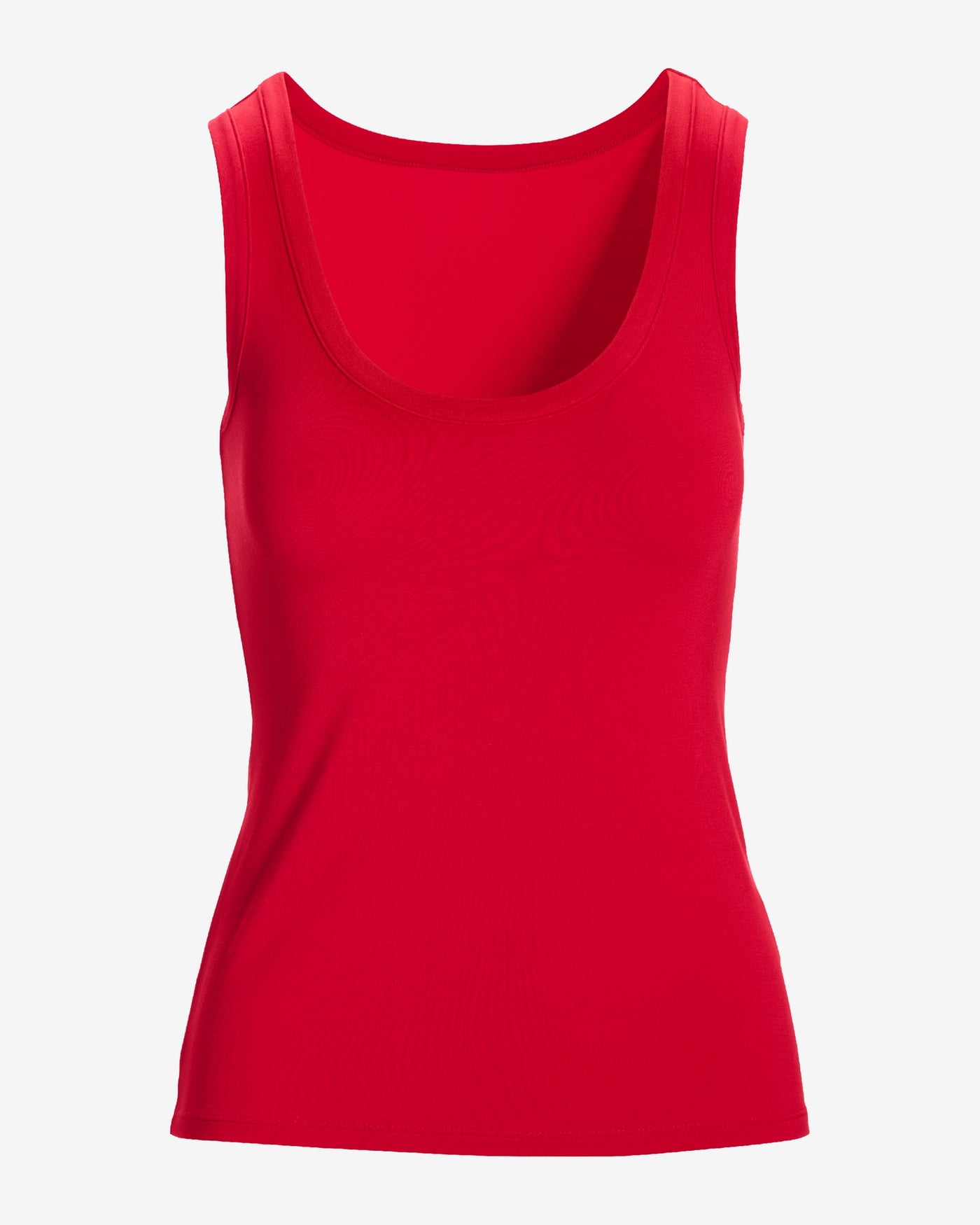 So Effortless Scoop-Neck Tank Top True Red