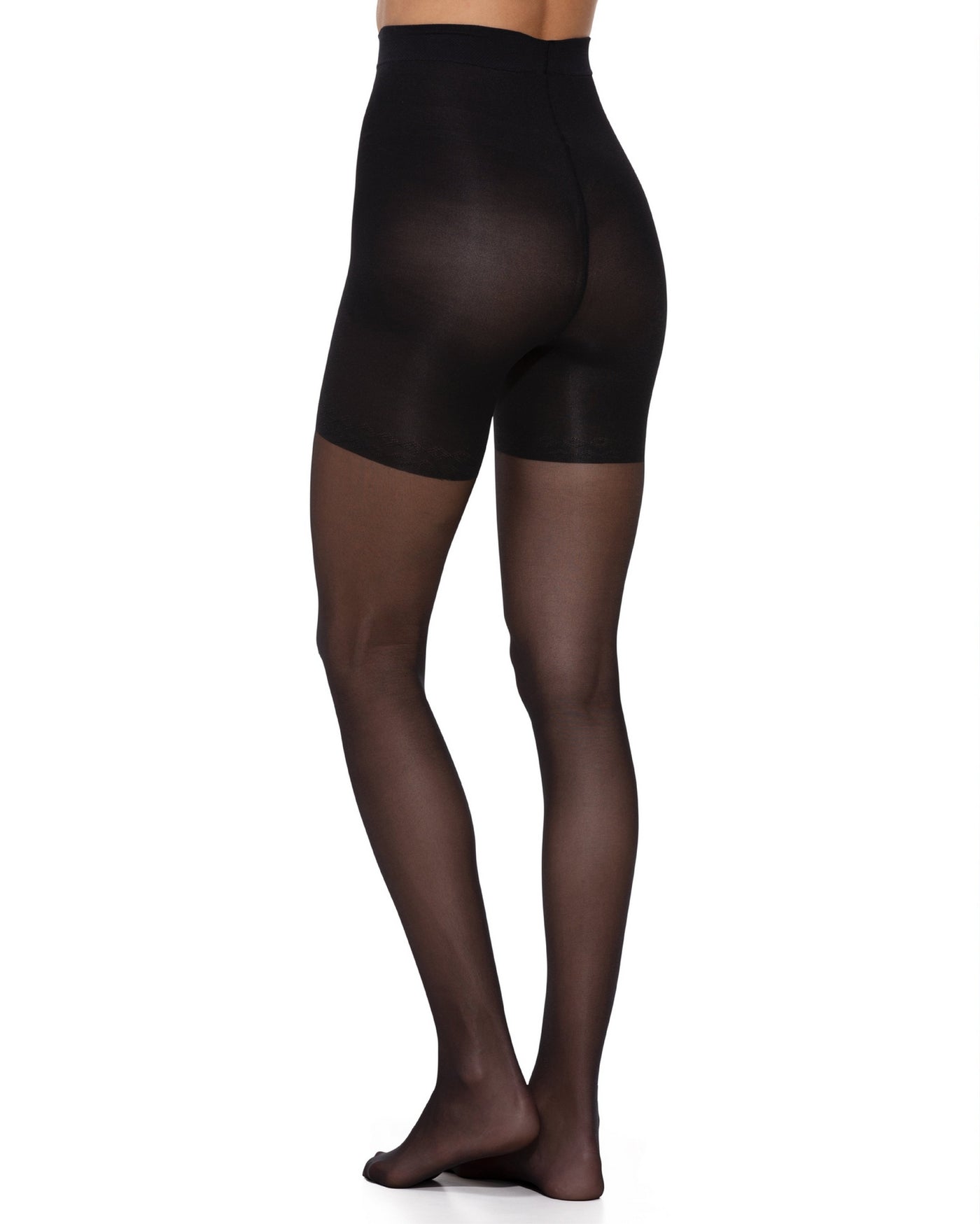 Sheer Light Shaper Tights Black