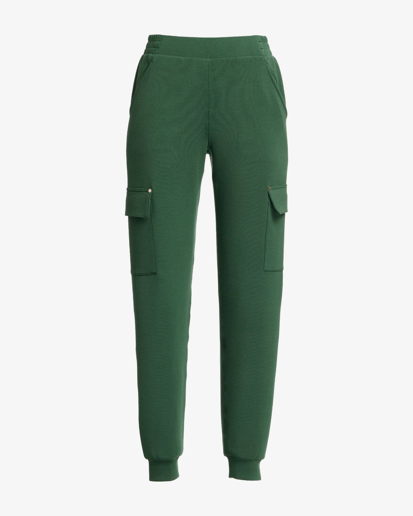 Luxe Lounge Cargo Pocket Jogger Pineneedle