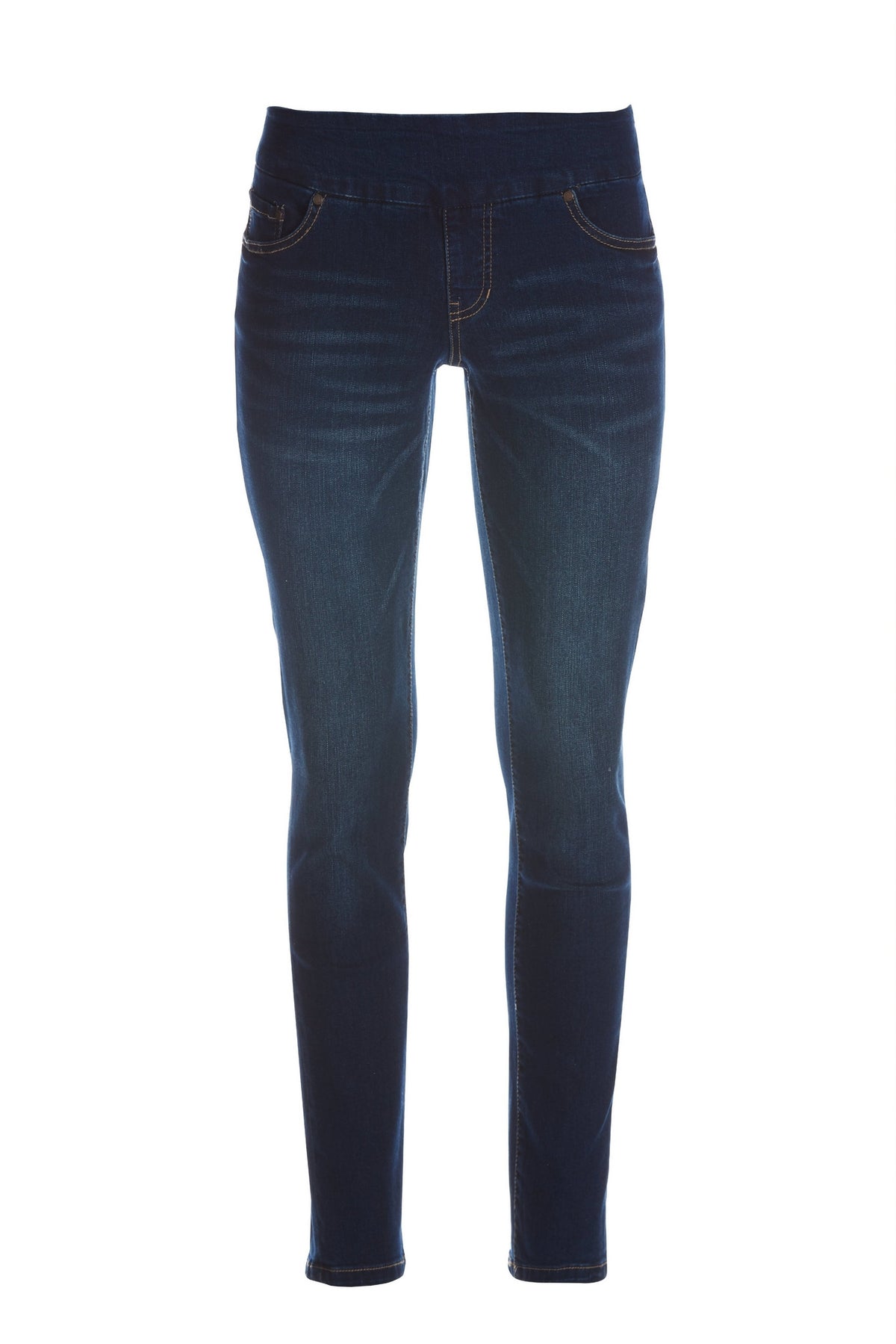 Nora Skinny Pull On Jean Medium Wash
