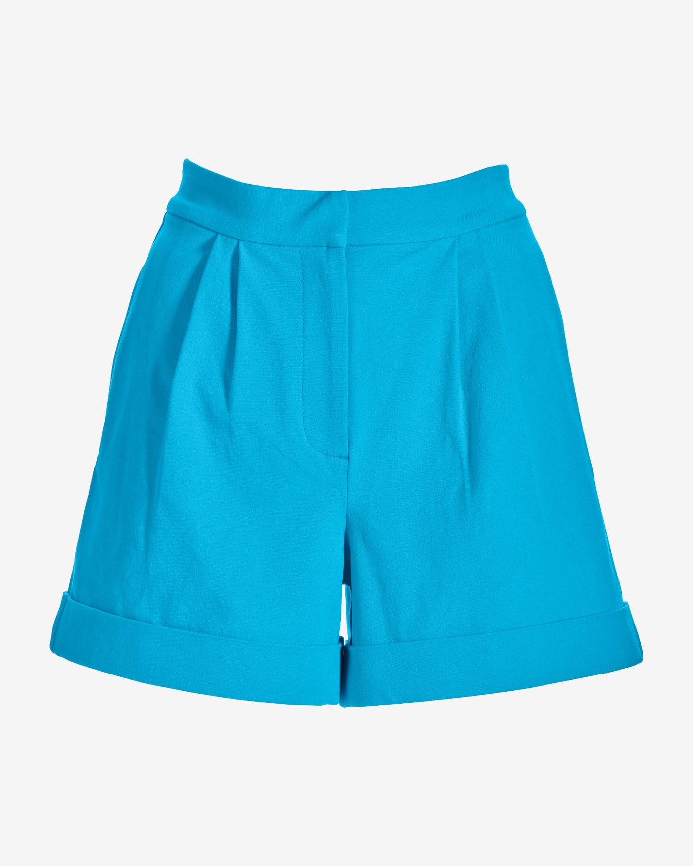 Cuffed Twill Short Bluefish