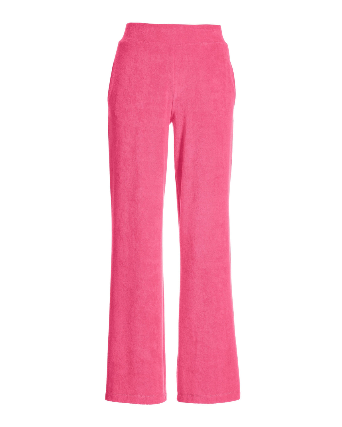 Beach Terry High Waist Wide Leg Pant Aurora Pink