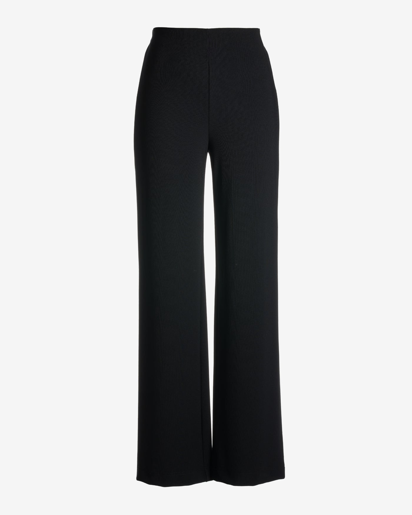 Beyond Travel High Rise Palazzo Pant Jet Black