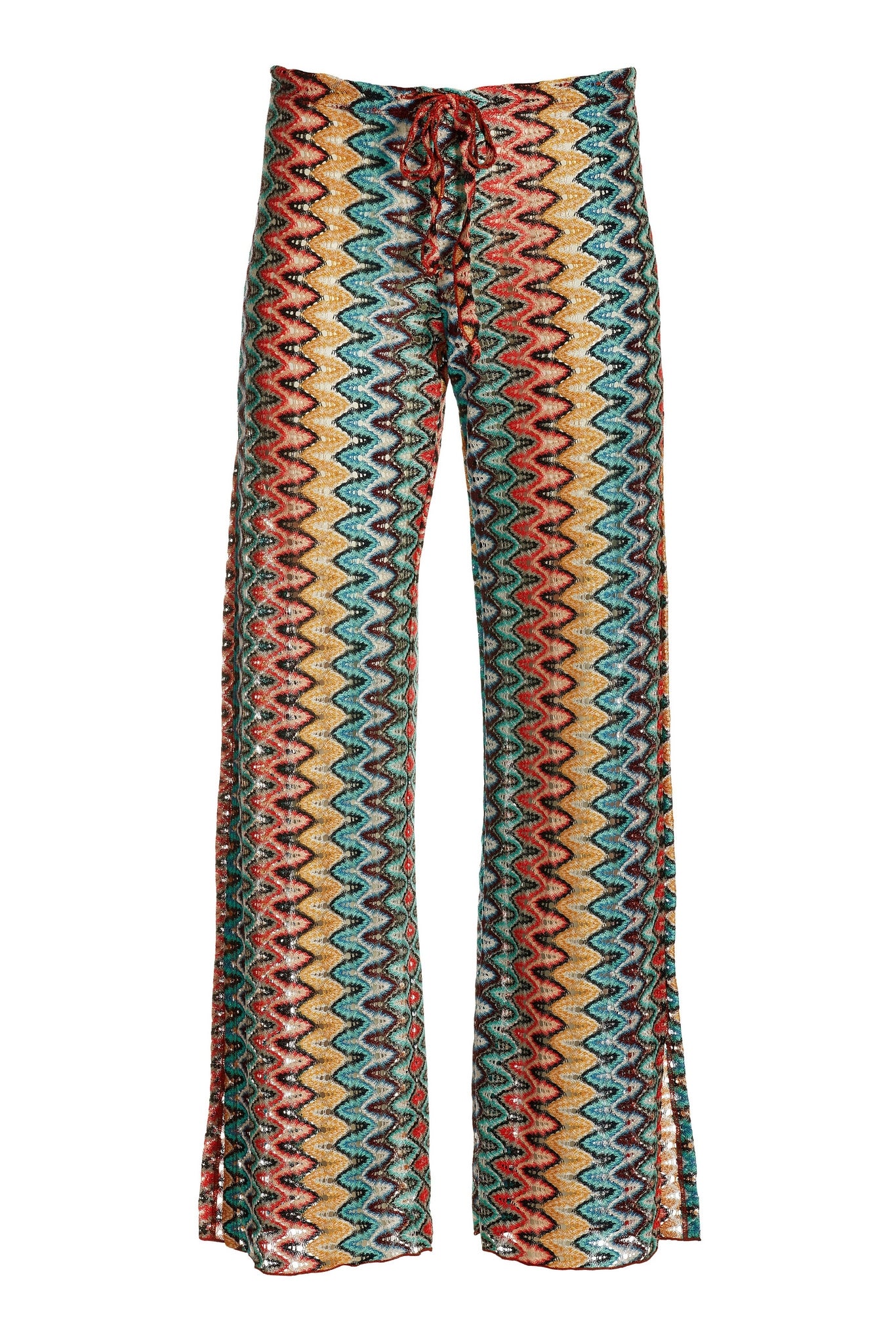 Multi Crochet Cover Up Pant Multi