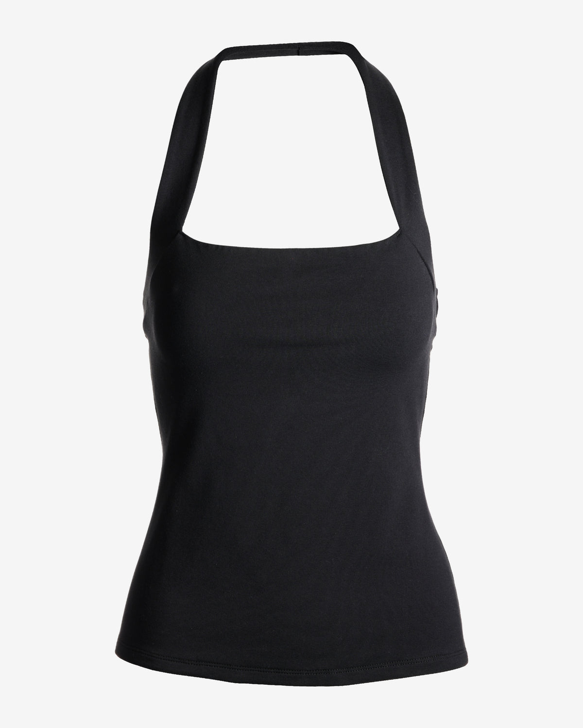 So Sexy Halter Knit Top Proper Black