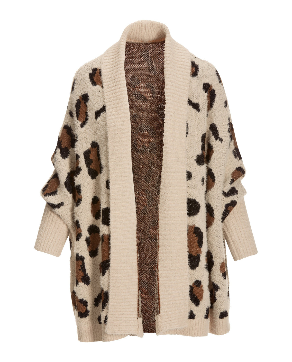 Leopard Relaxed Cardigan Multi