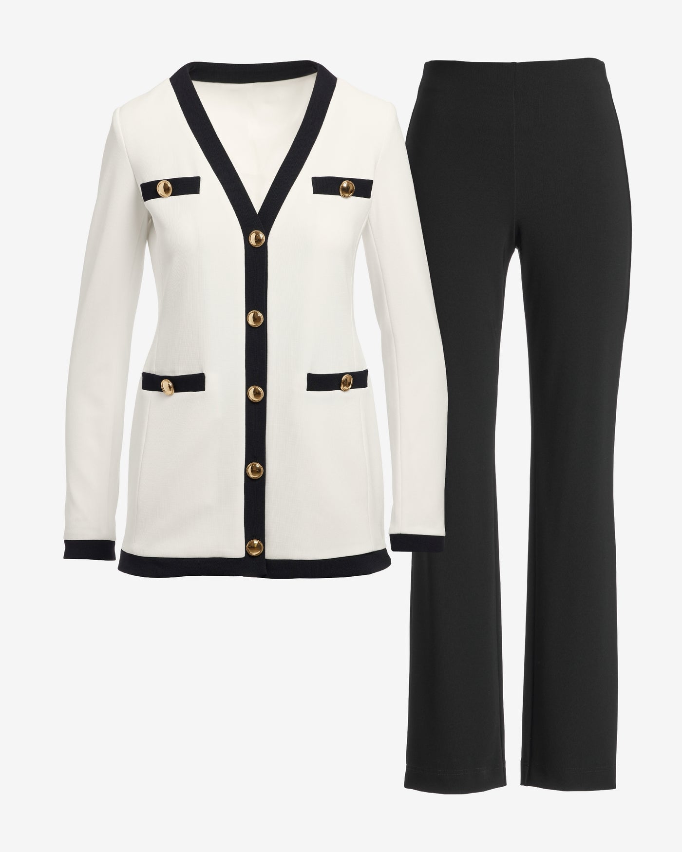 Beyond Travel Colorblock Set Ivory Coast/Jet Black