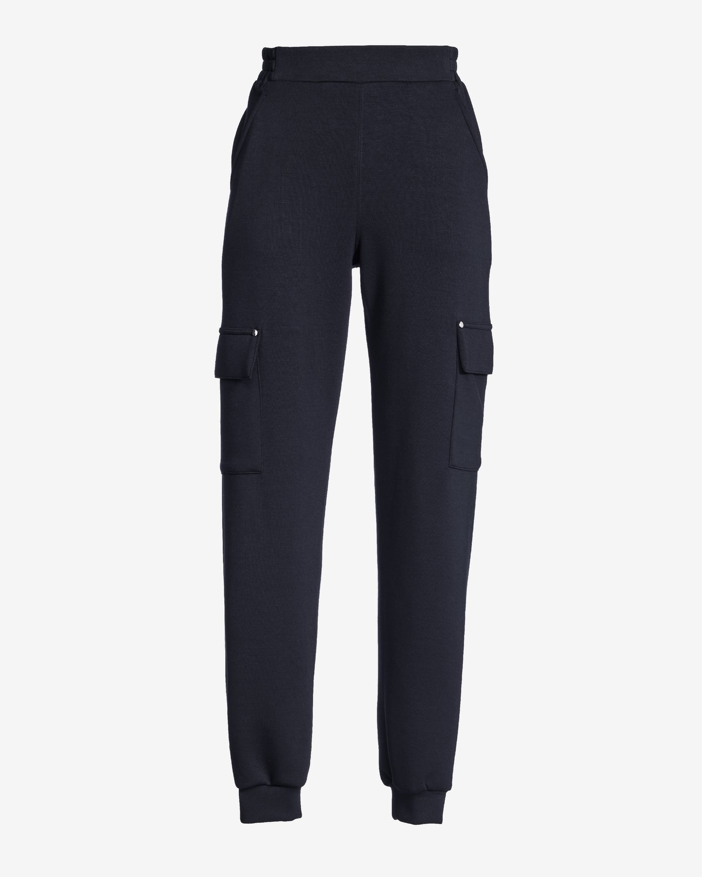 Luxe Lounge Cargo Pocket Jogger Black
