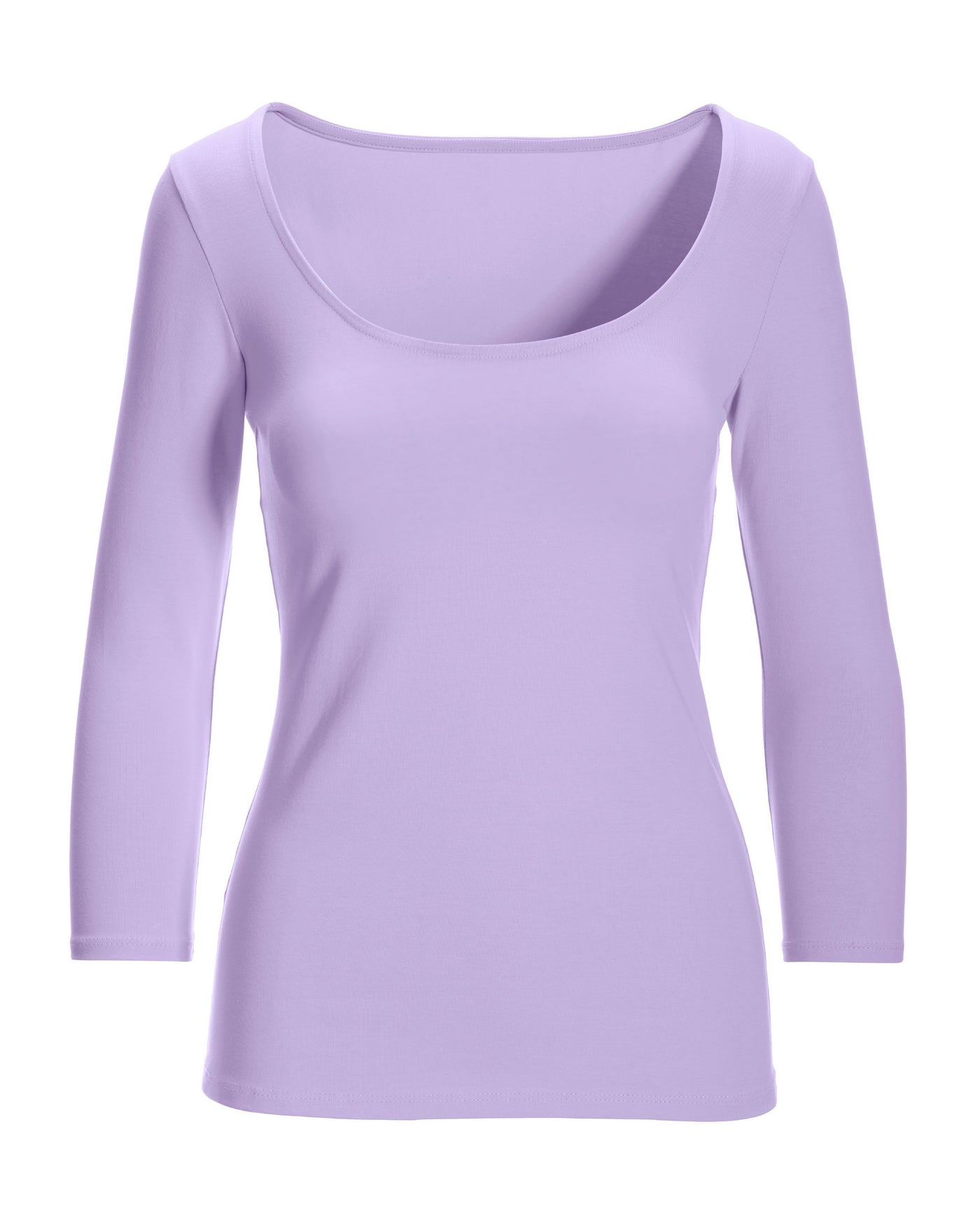 So Sexy Scoop Neck Top Lavender