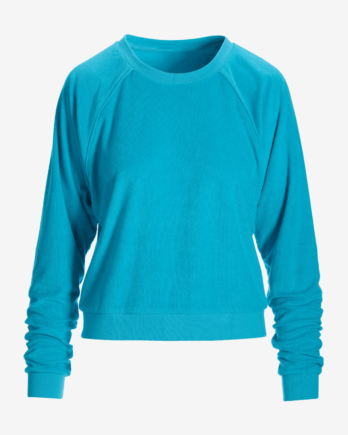 Beach Terry Crew Neck Sweatshirt Splash Blue