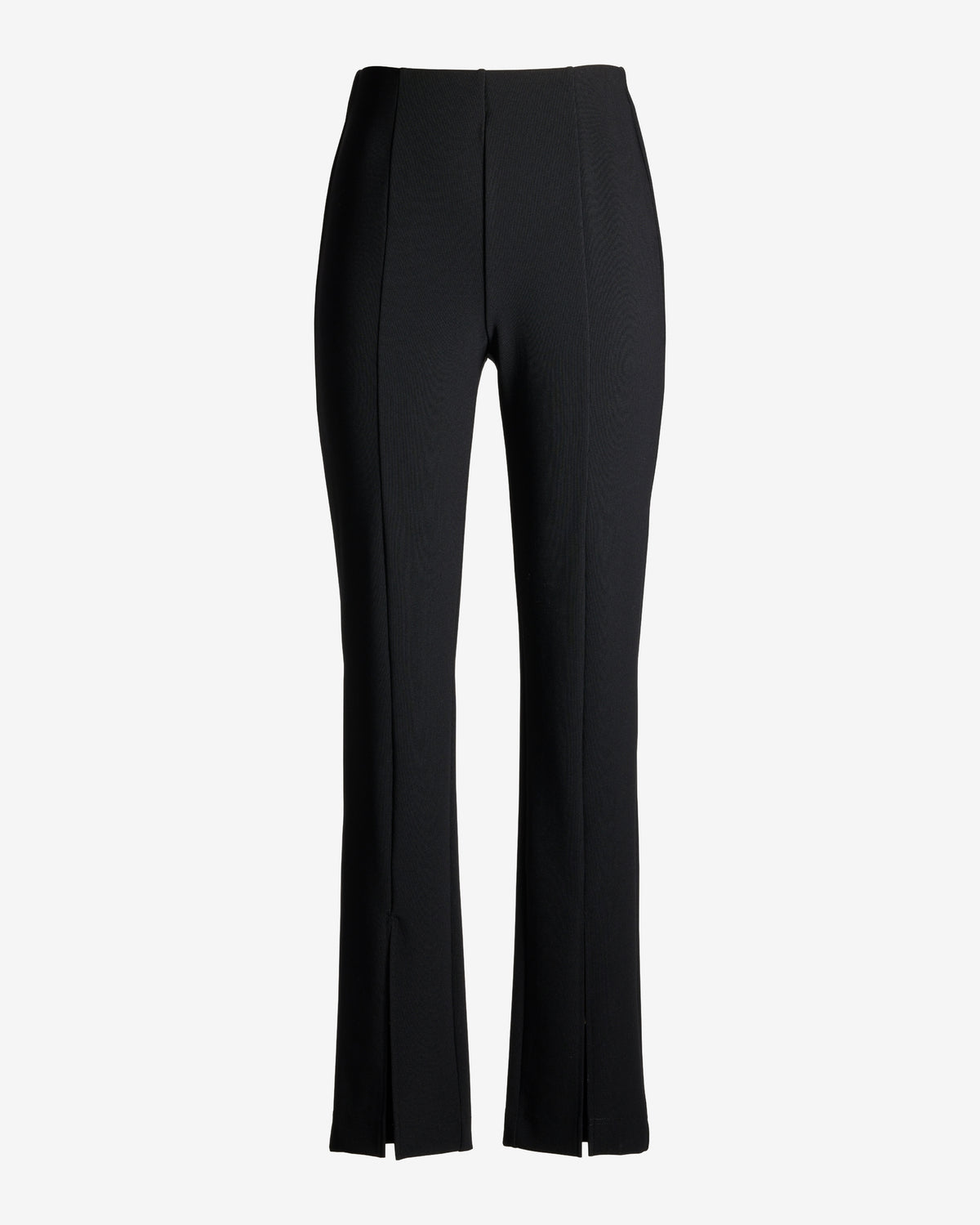 Beyond Travel High Rise Slit Front Pant Jet Black