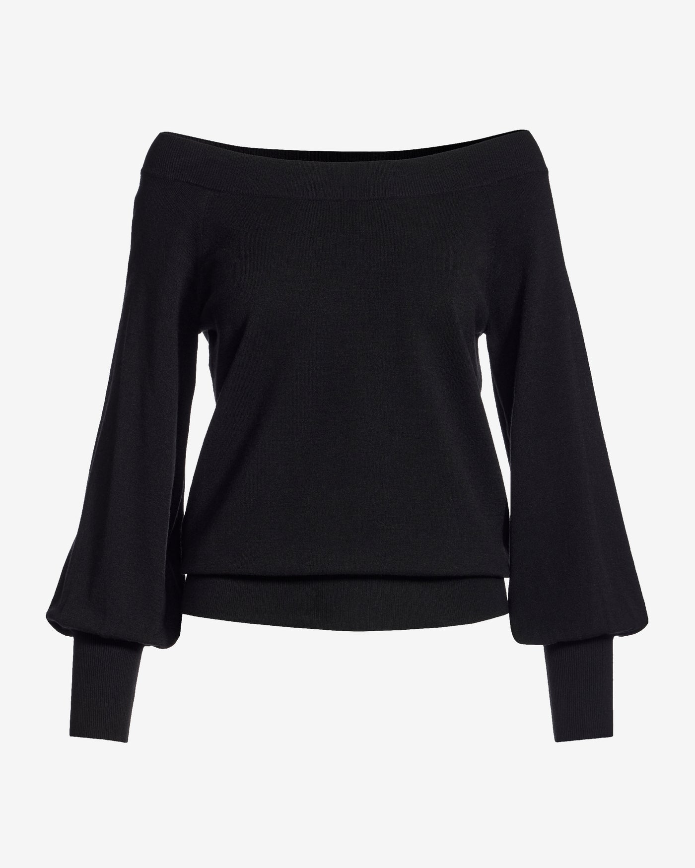 Lightweight Slouchy Sweater Proper Black