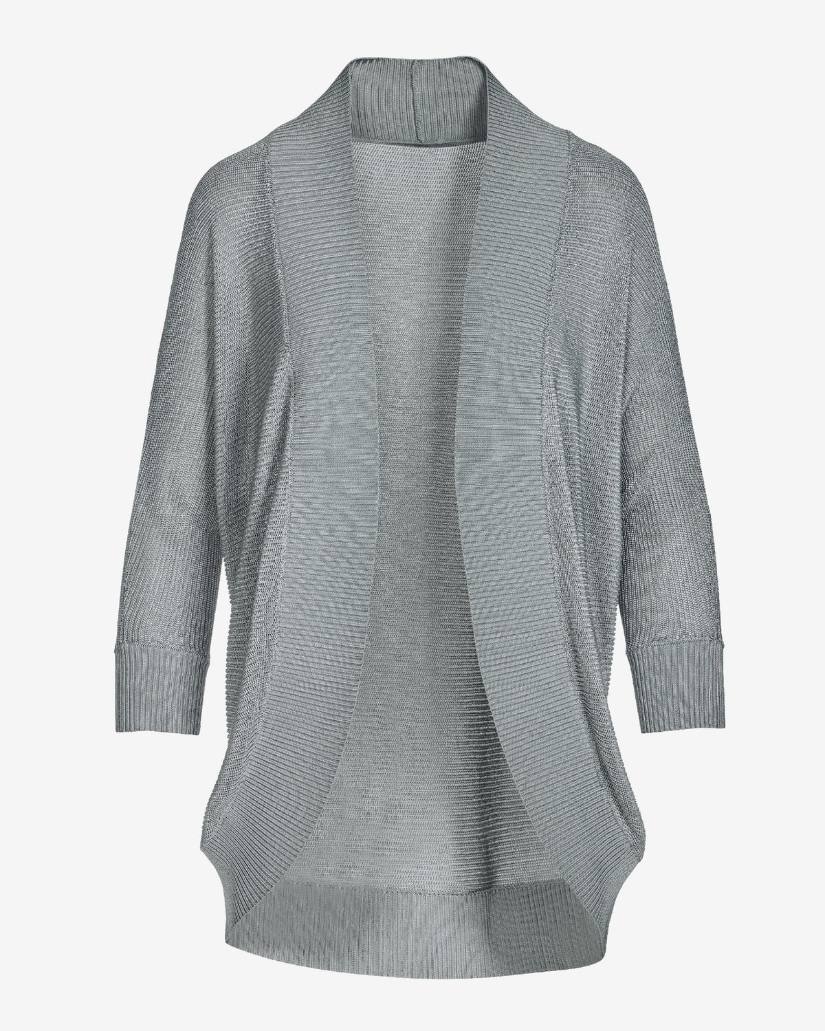 Effortless Cocoon Cardigan Silver