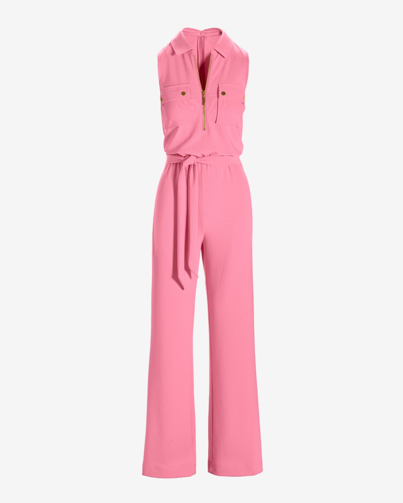 Beyond Travel Utility Chic Jumpsuit Sachet Pink