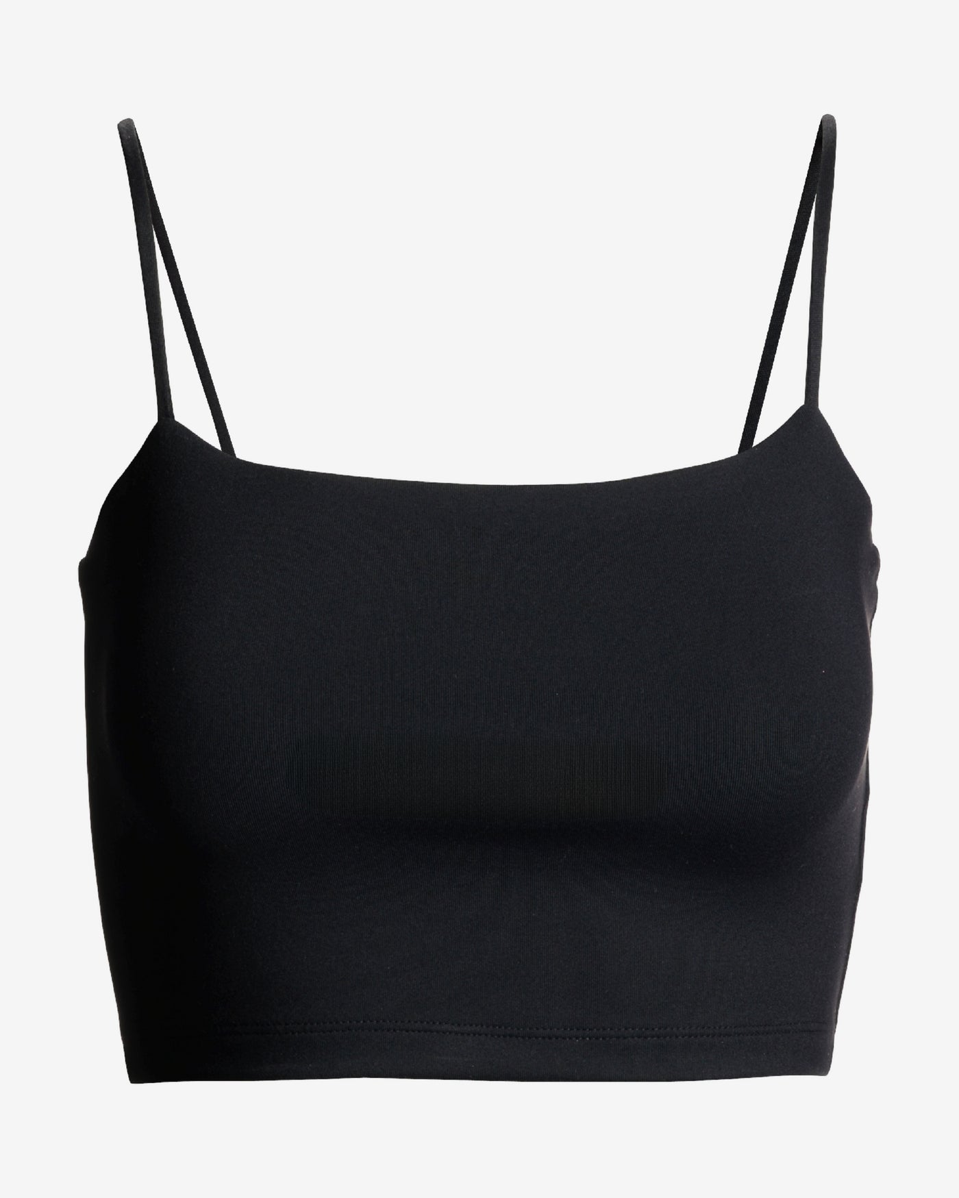Susana Monaco x Boston Proper Cropped Cami Knit Top Black