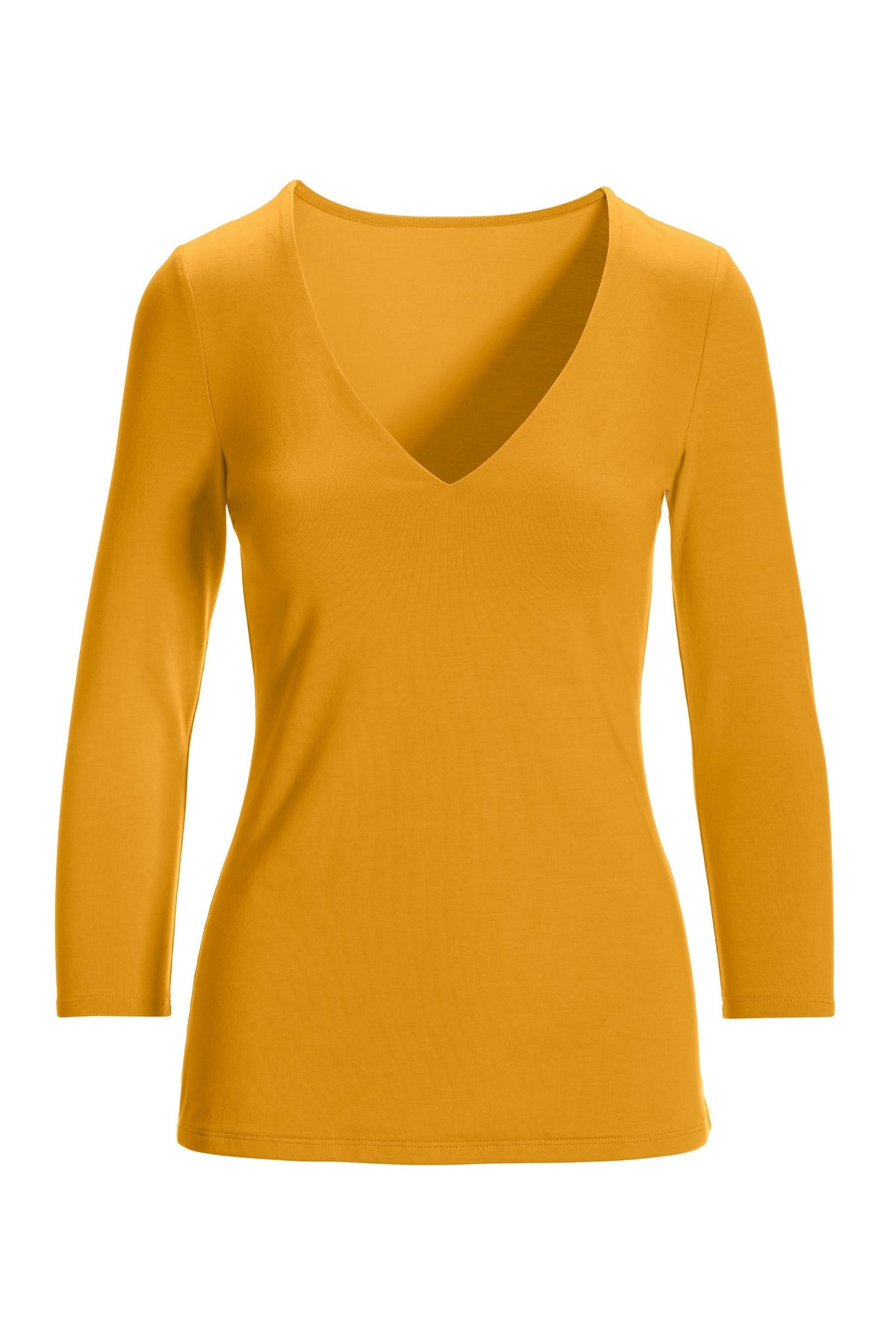So Sexy V Neck Top Golden Glow