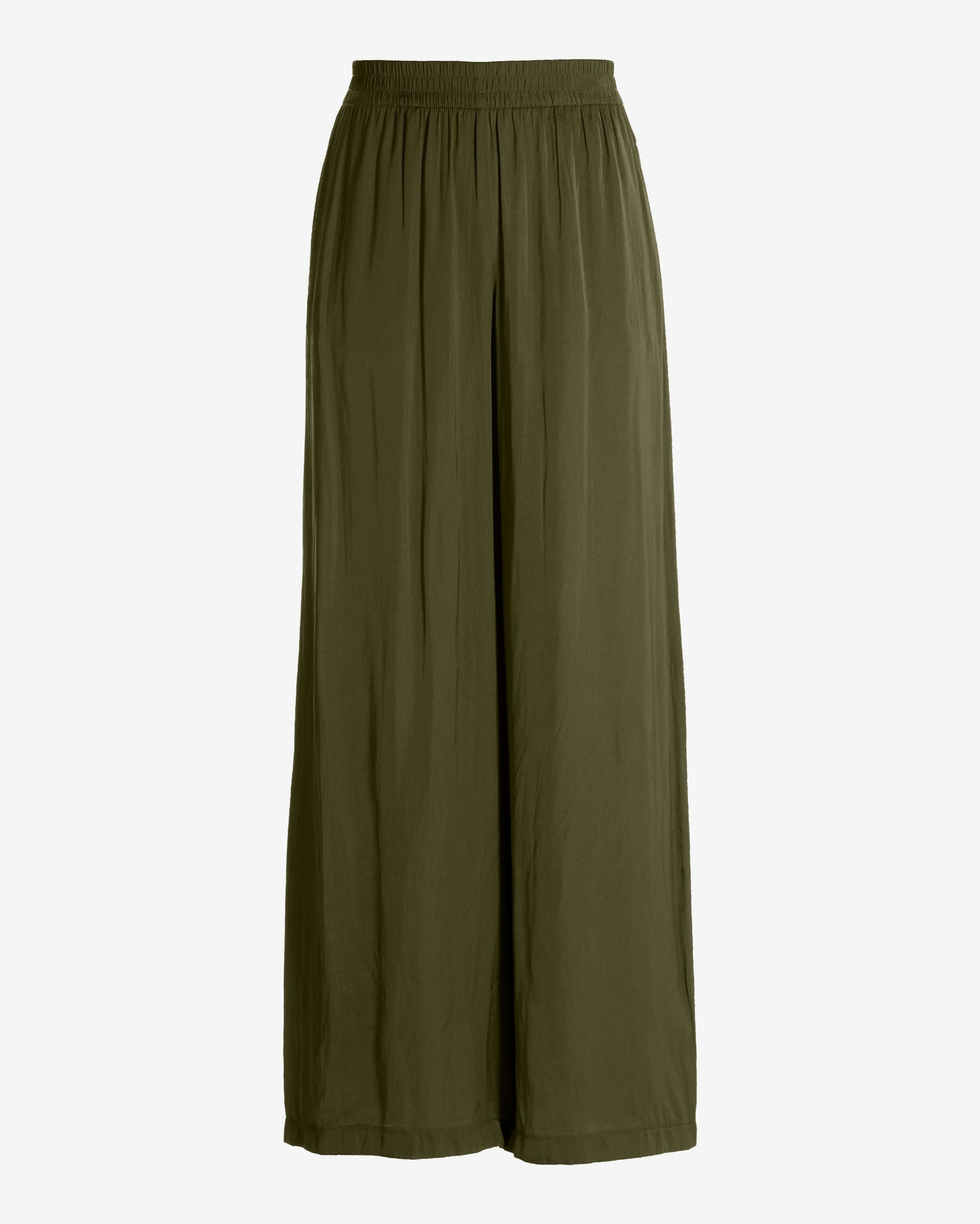 Malibu Flowy Wide Leg Pant Moss Green