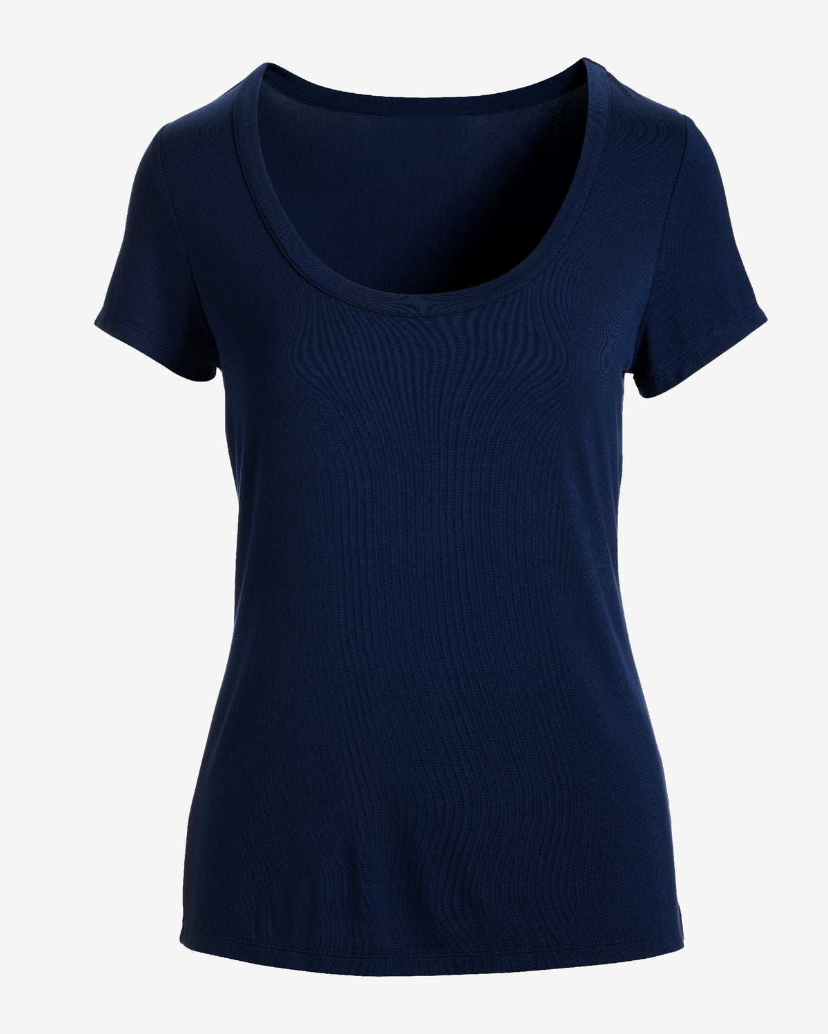 So Effortless Scoopneck T Shirt Navy