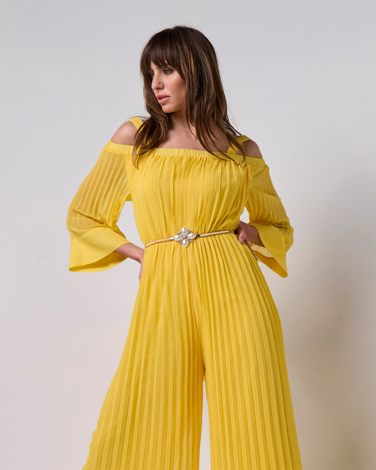 Slinky Gem Belt Gold