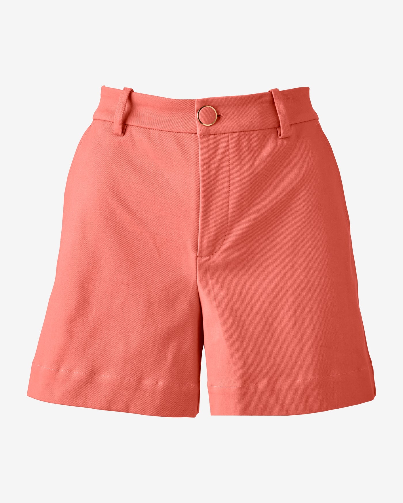 Relaxed Twill Short Georgia Peach