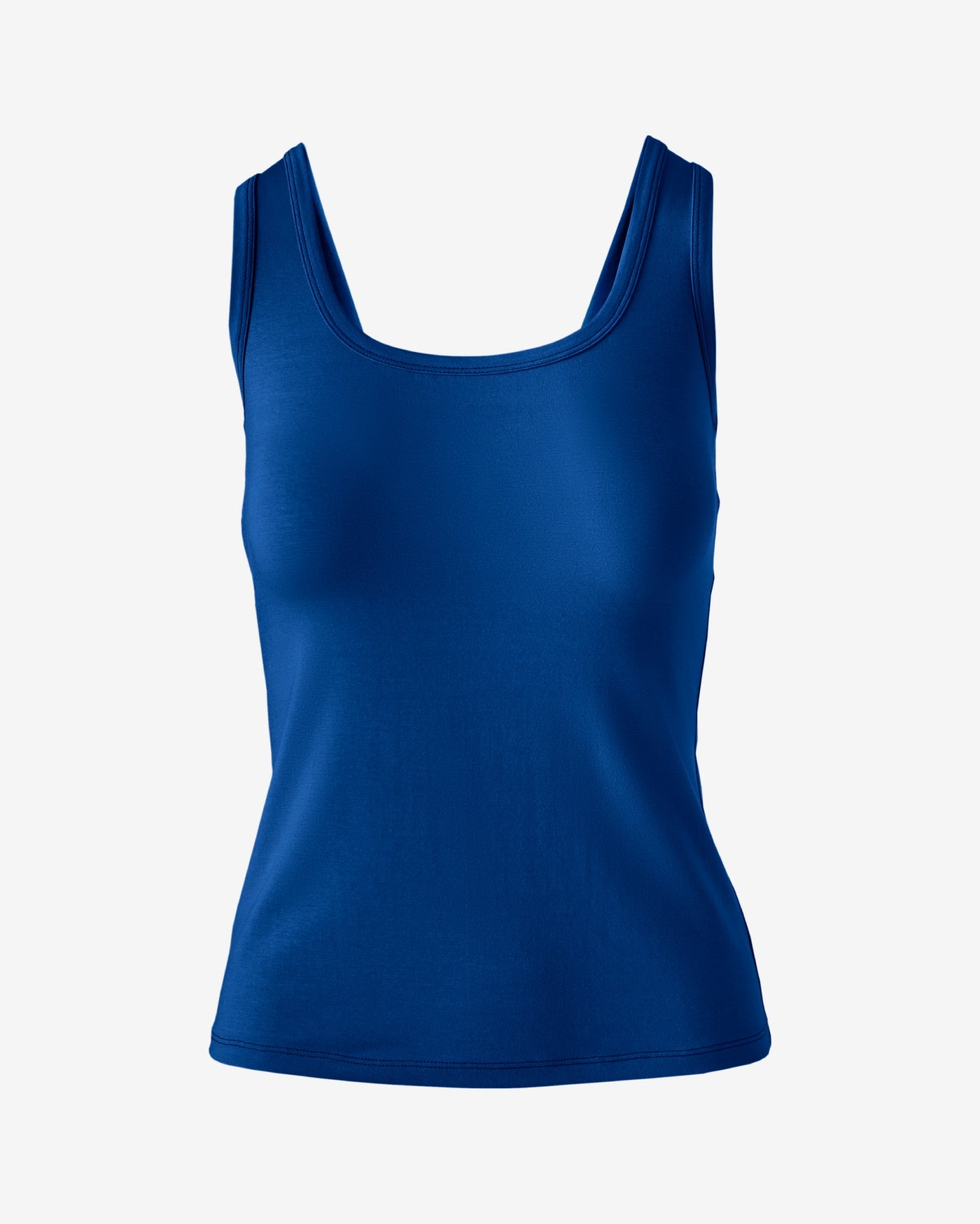 So Sexy Square Neck Knit Top Lapis Blue