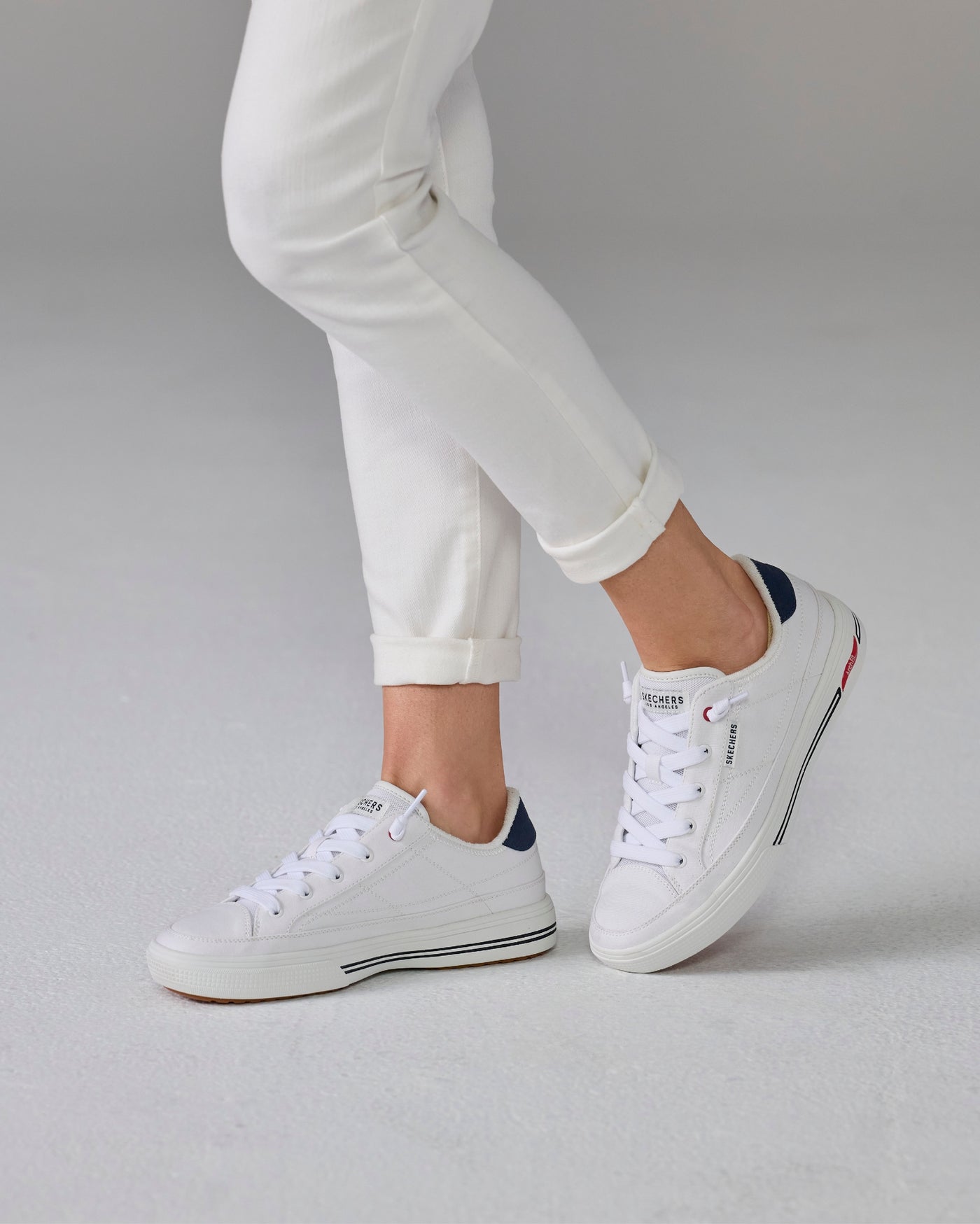 Skechers Canvas Sneaker White