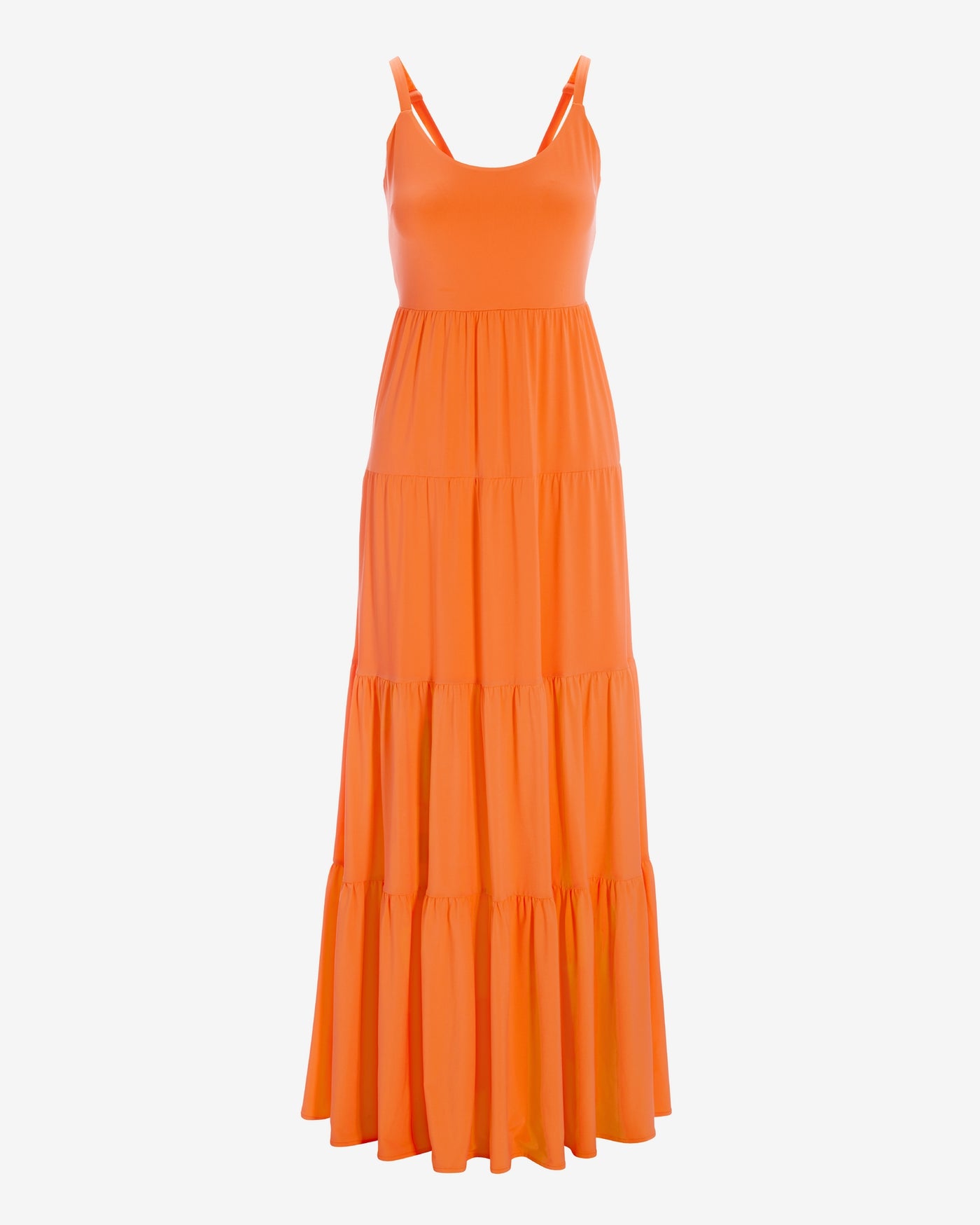 Knit Tiered Maxi Dress Birds of Paradise