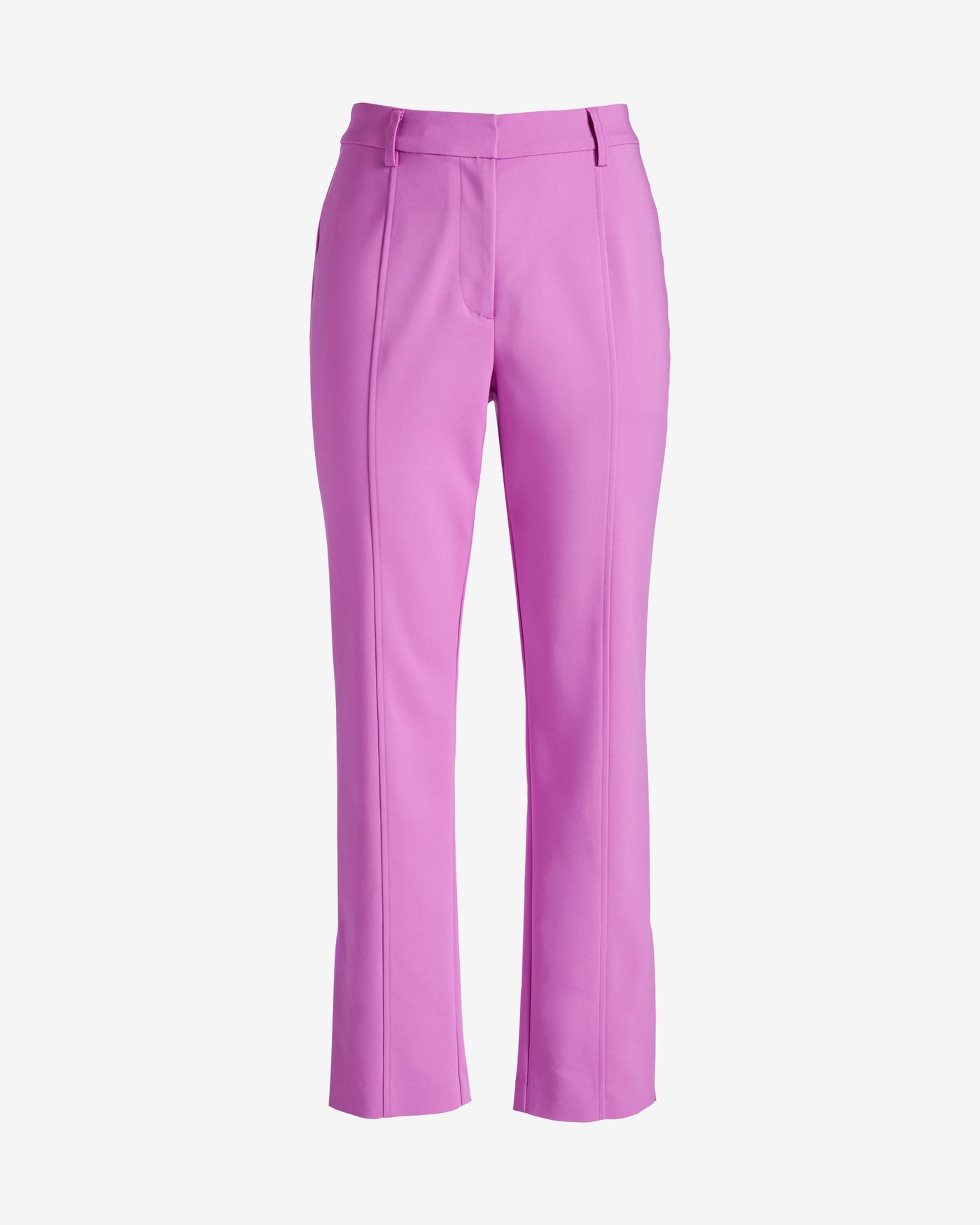 Newport Modern Slim Straight Side Slit Trouser Pant Radiant Orchid