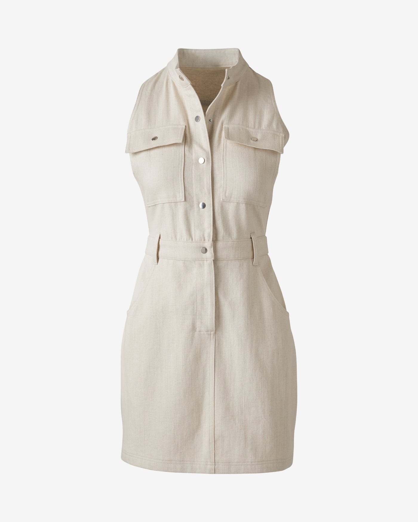 Utility Shirt Dress Sesame
