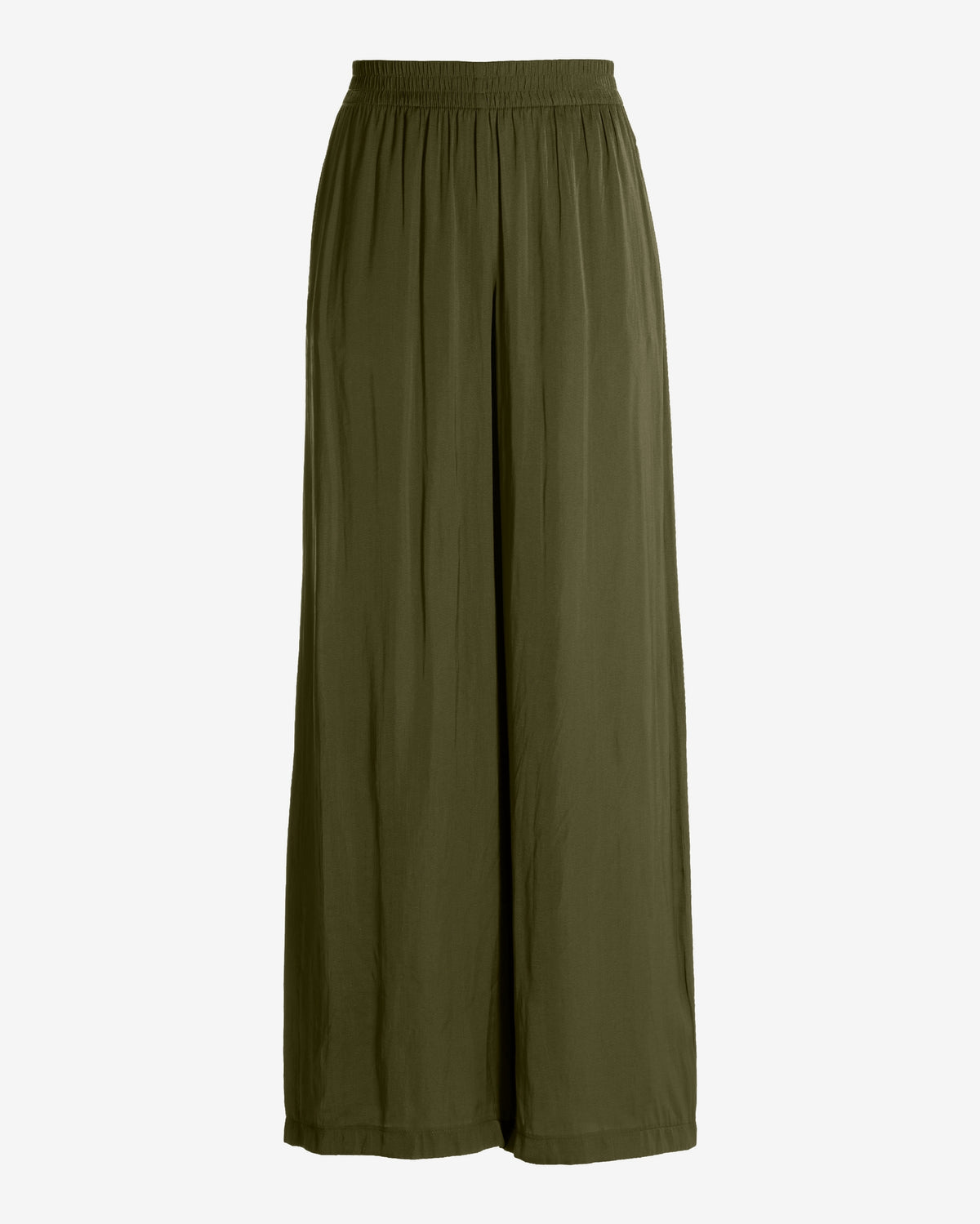 Malibu Flowy Wide Leg Pant Moss Green