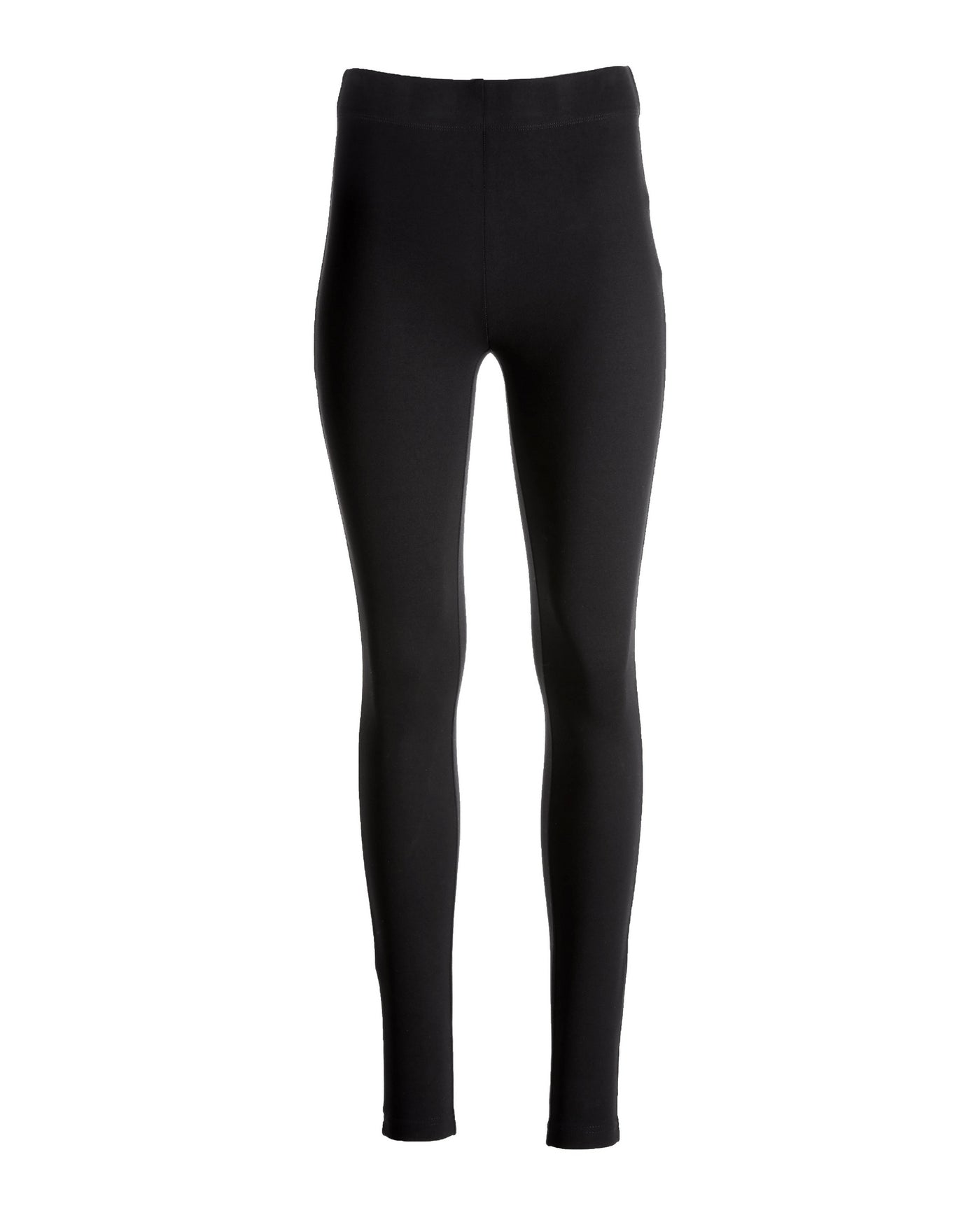 Ponte Knit Pull On Legging Black