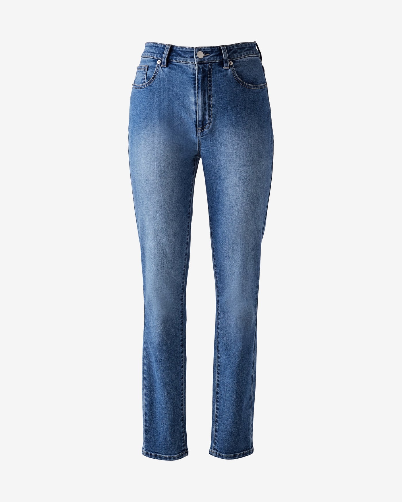 Aspen High Rise Skinny Jean Medium Wash Denim