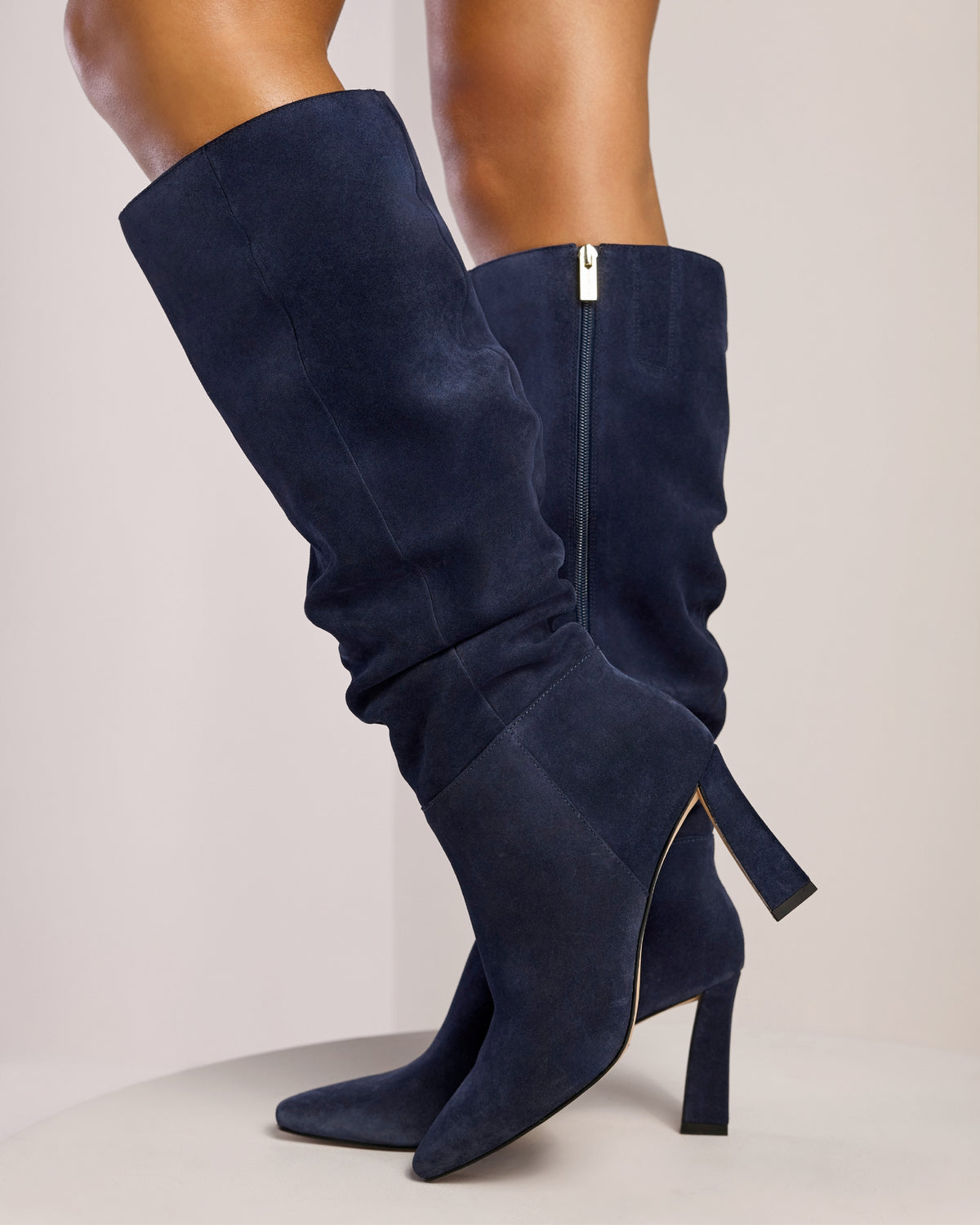 Vince Camuto Slouch To The Knee Boot Navy