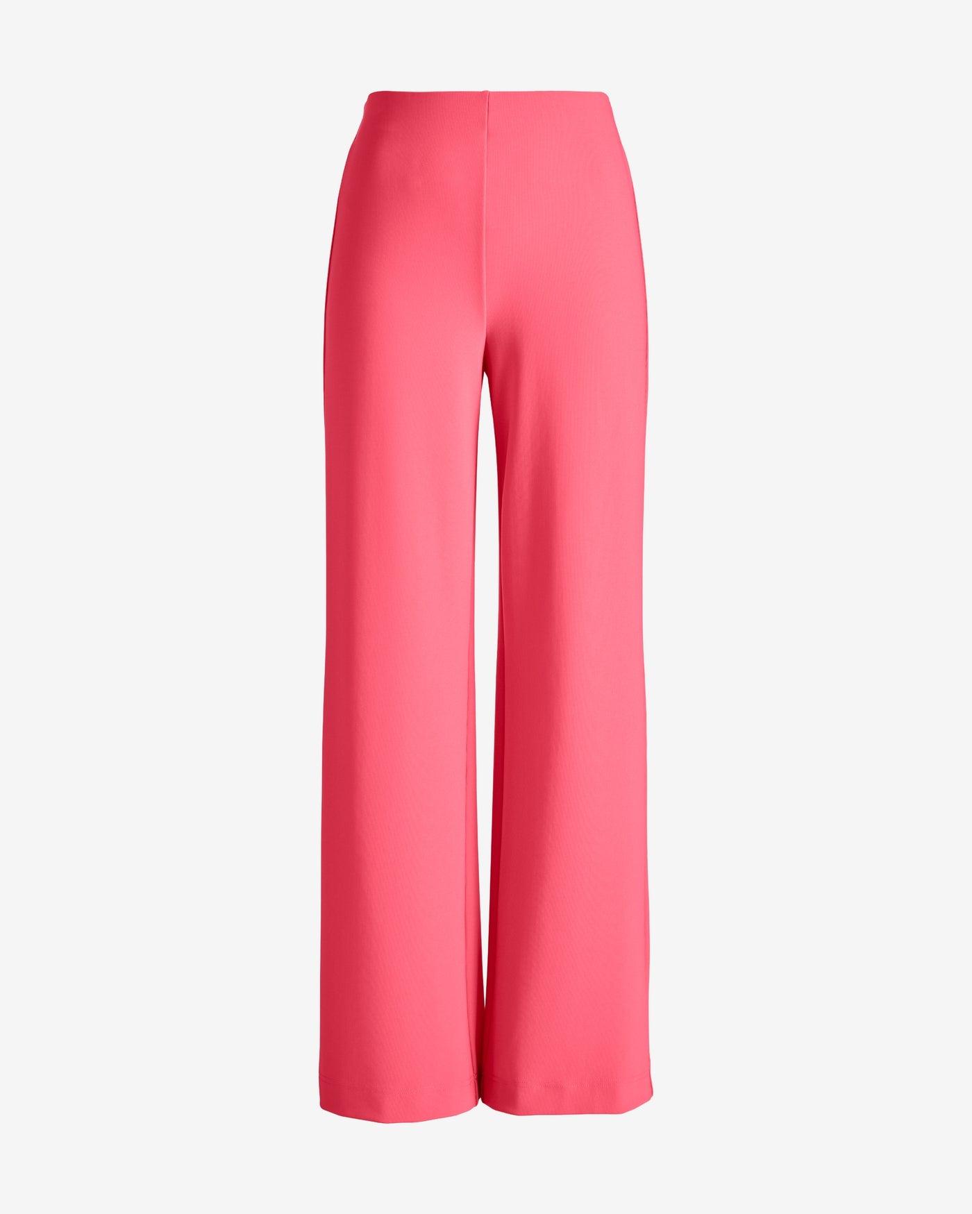 Beyond Travel High Rise Palazzo Pant Pink Lemonade