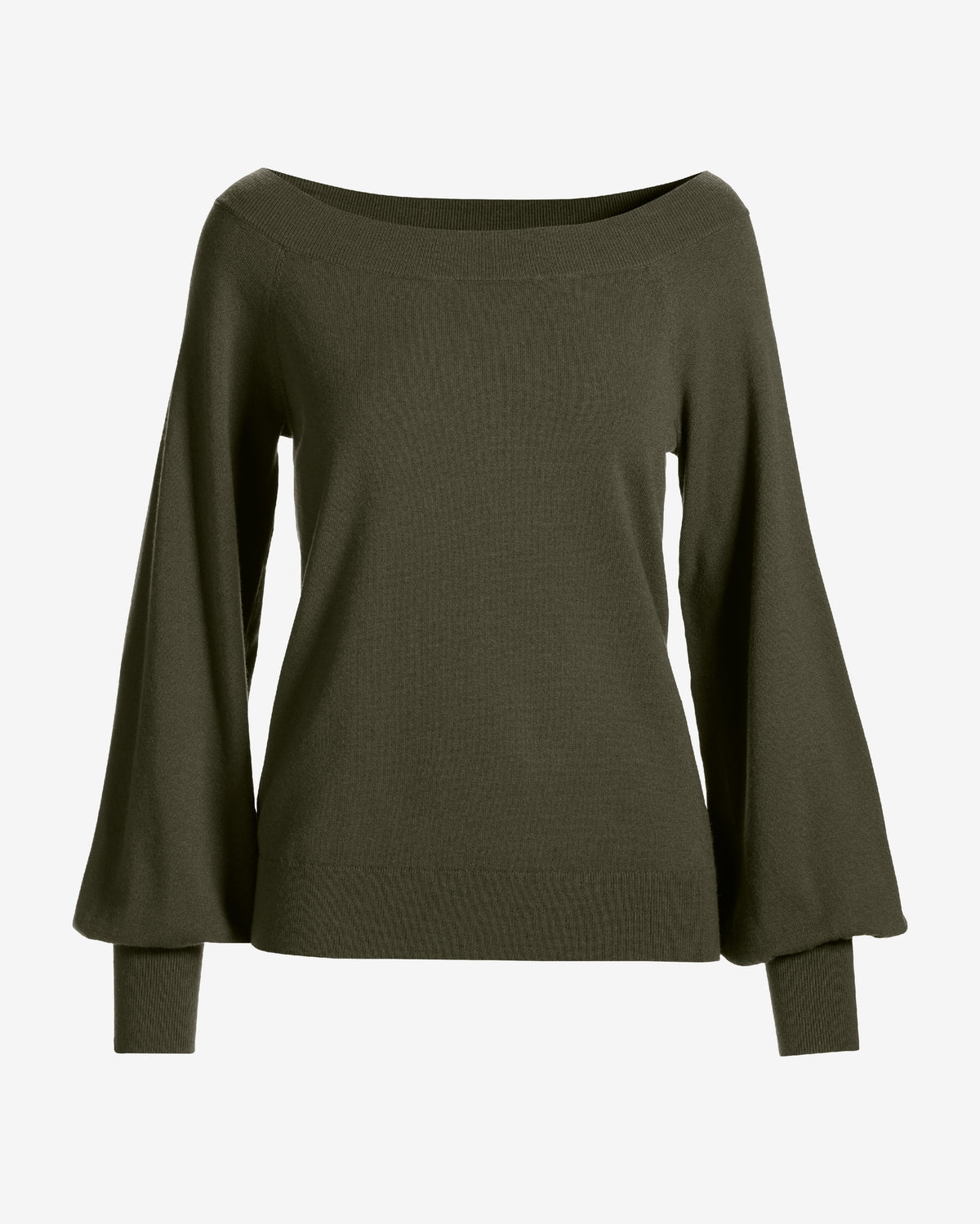 Lightweight Slouchy Sweater Olive Night