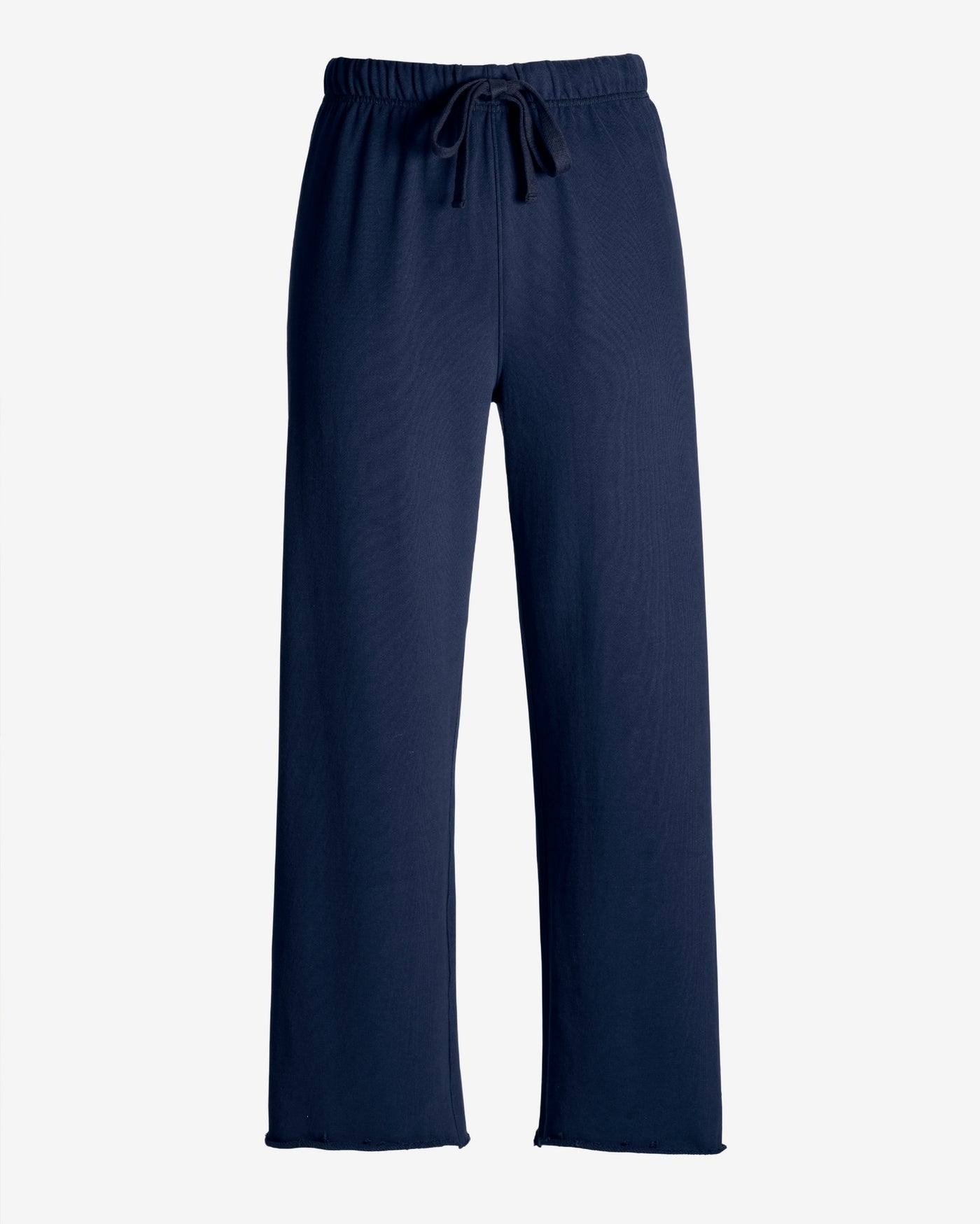 Cotton Comfort Wide Leg Lounge Pant Navy