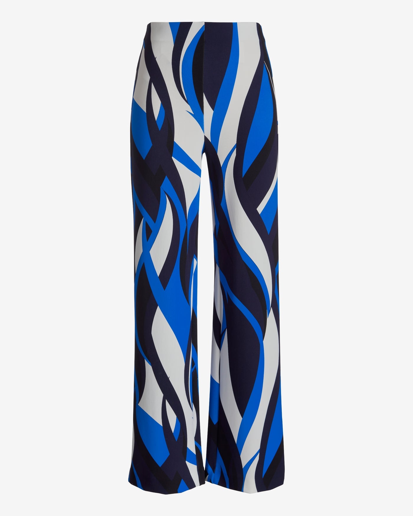 Beyond Travel Print Palazzo Pant Abstract Waves