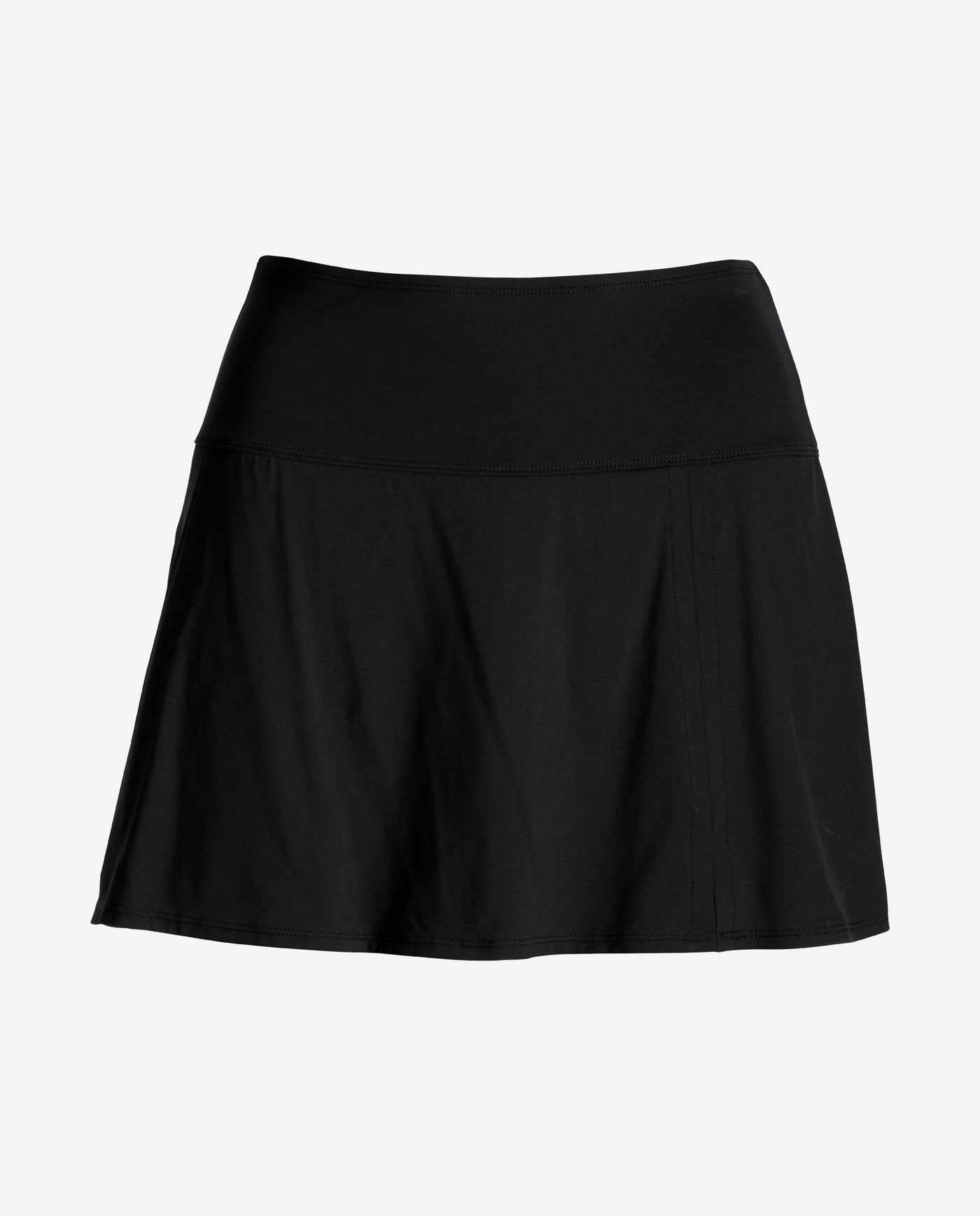 Swim Sense High-Waisted Skirted Bottom Proper Black