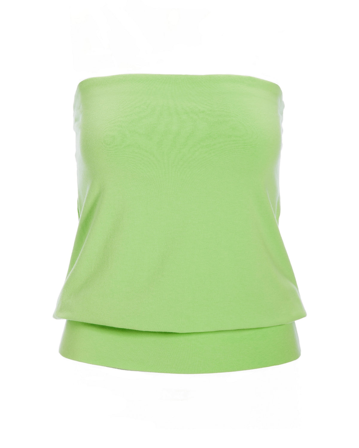 So Sexy Strapless Blouson Tube Top 2BL20 Paradise Green