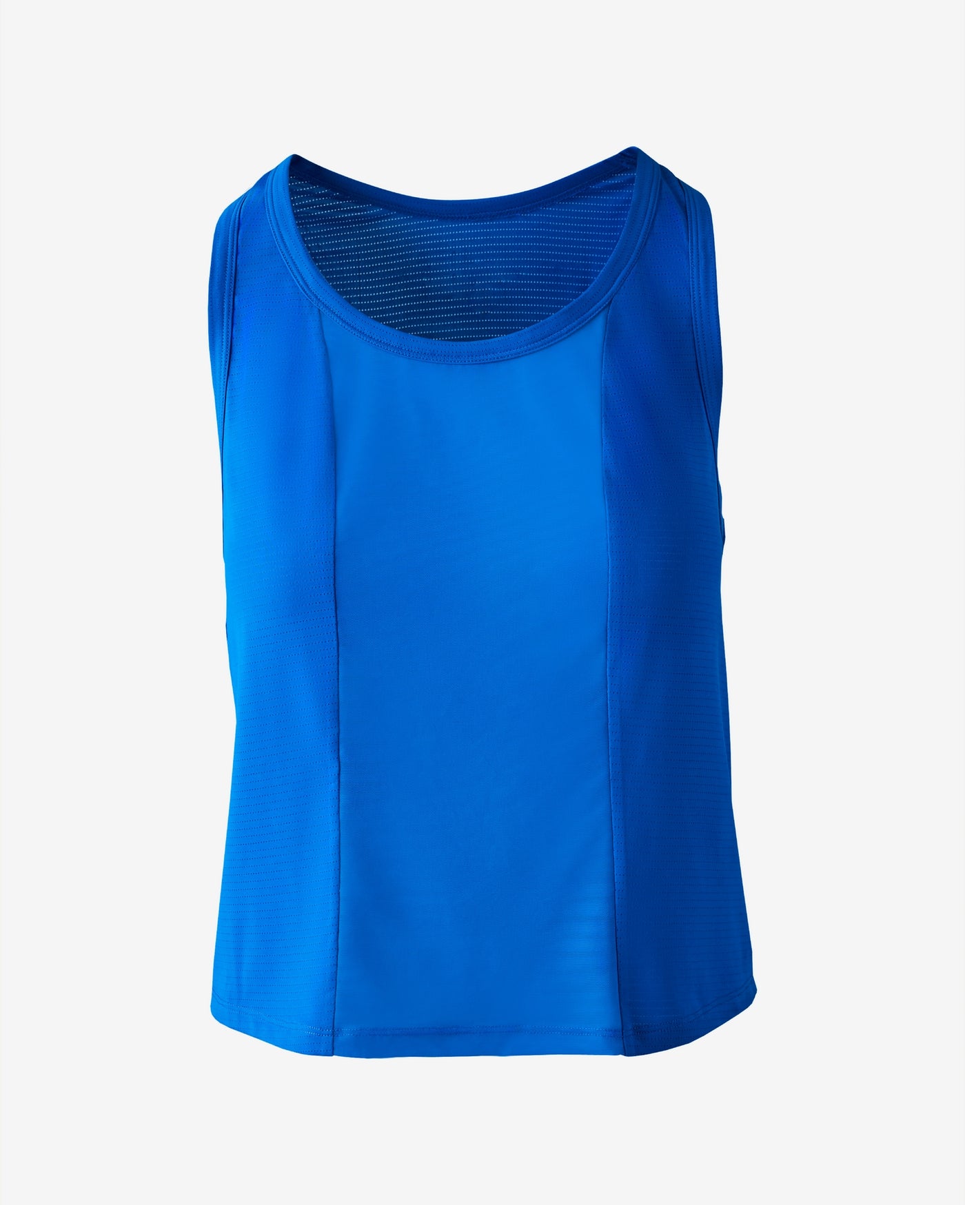 Pickletini x Boston Proper Mesh Inset Performance Tank Royal Blue