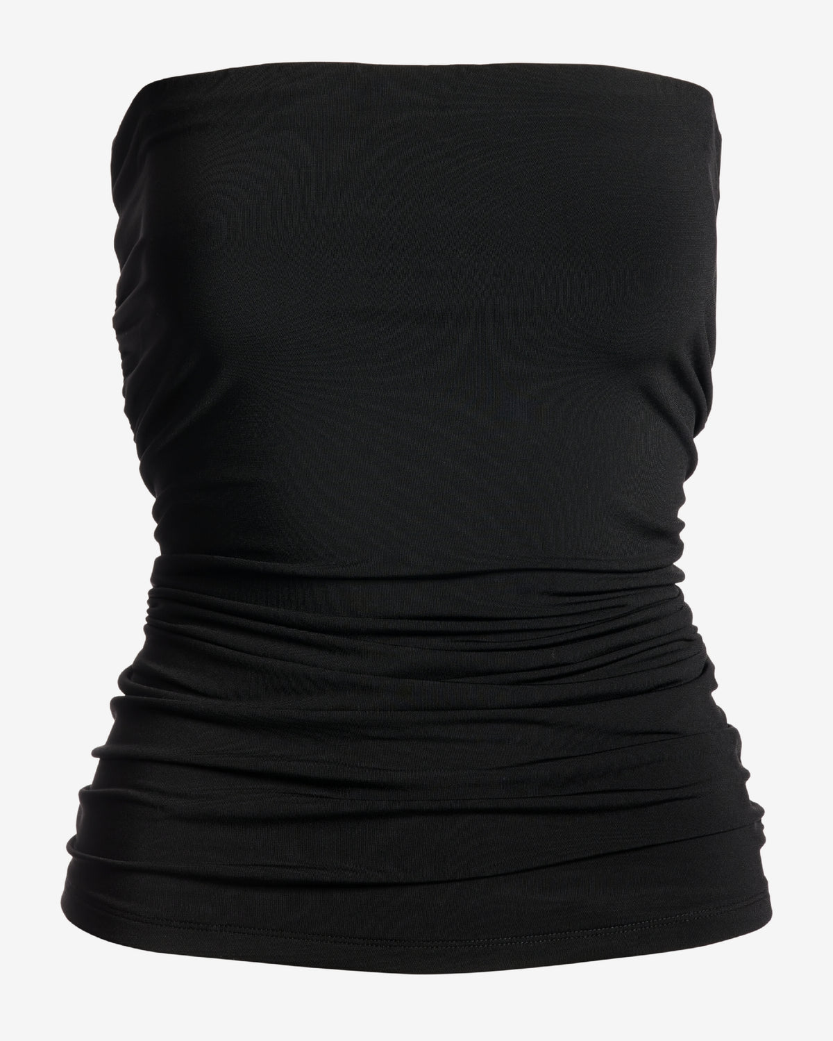 So Chic Strapless Tube Top Black