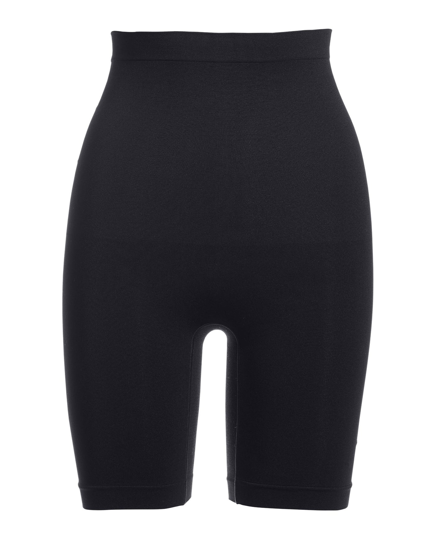 Seamless High Waist Thigh Shaper Black