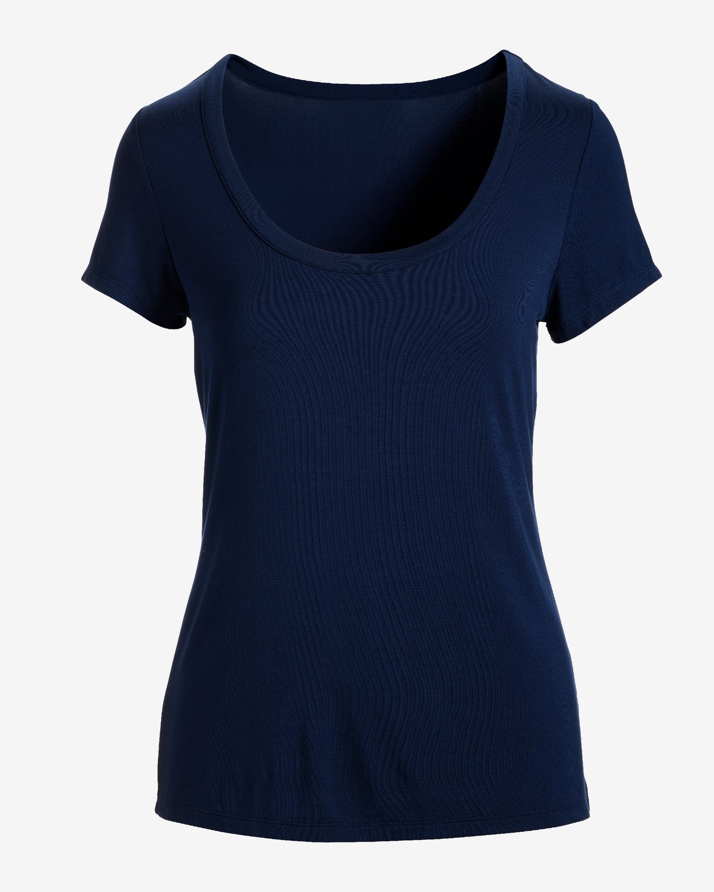 So Effortless Scoopneck T Shirt Navy