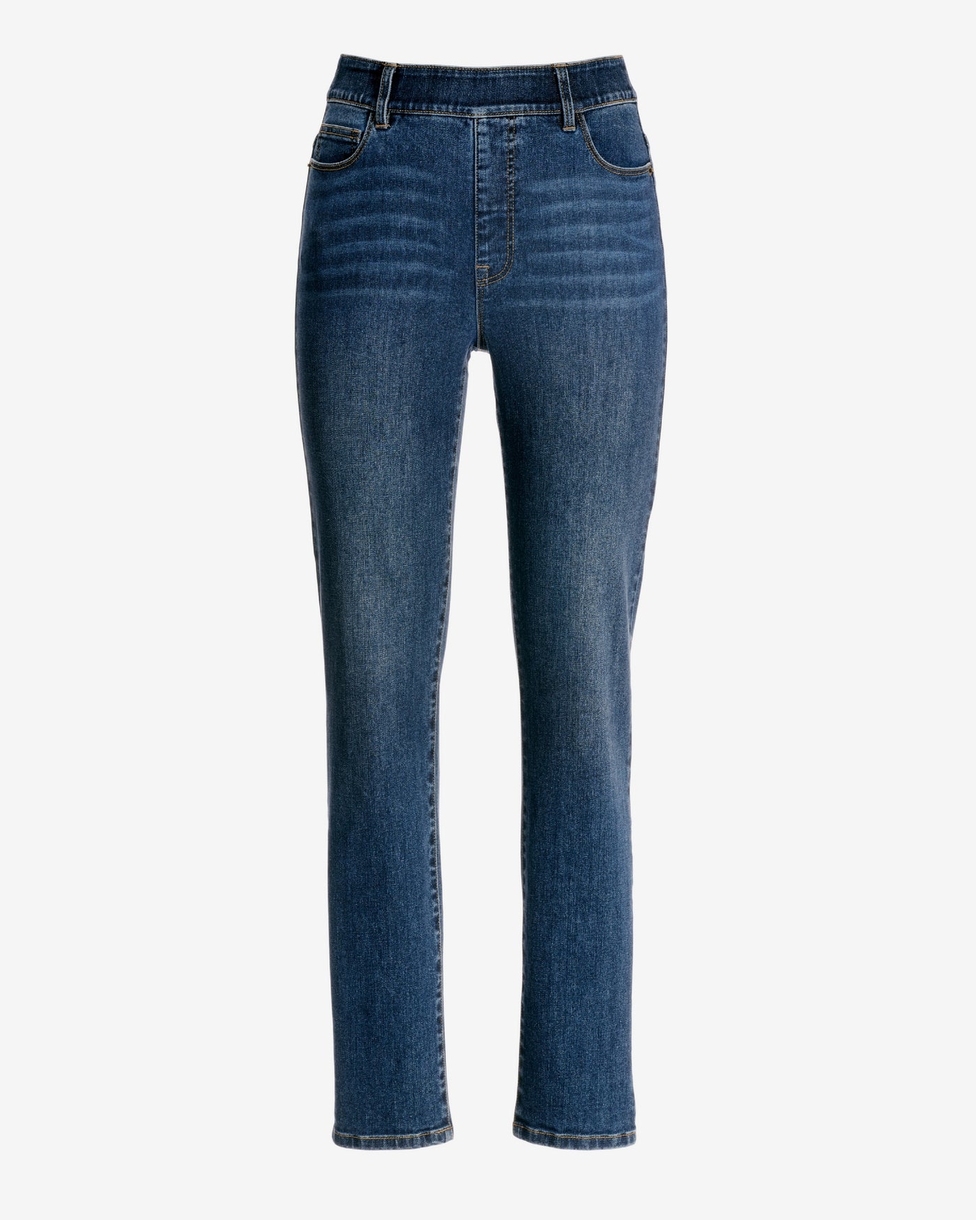 Aspen Pull-On Slim Jean Dark Blue