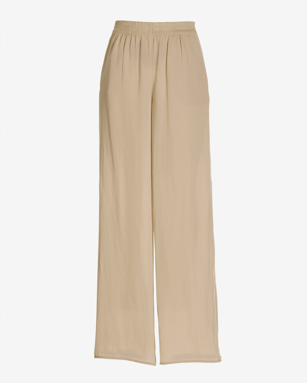 Malibu Flowy Wide Leg Pant Champagne