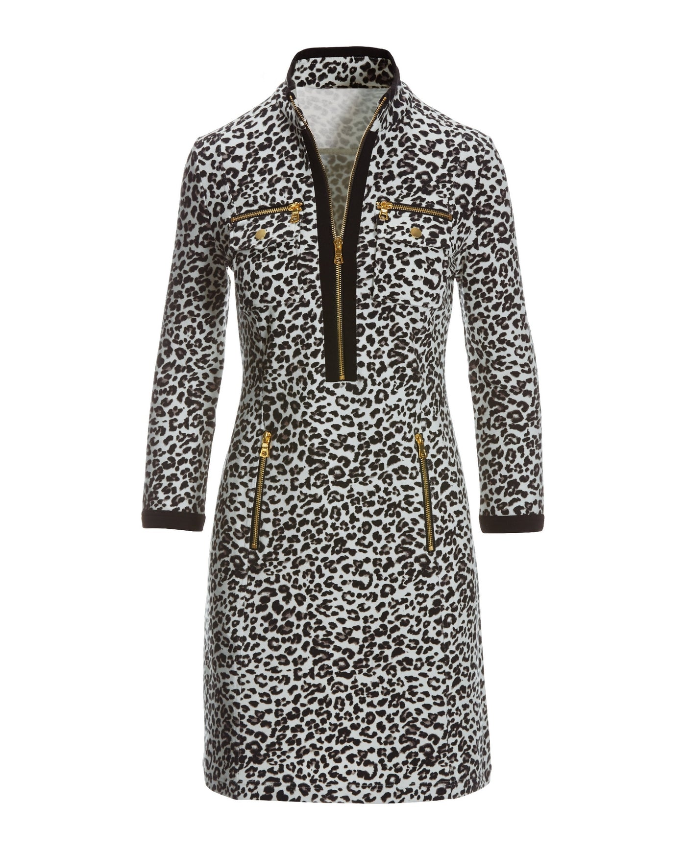 Animal Chic Zip Dress Multi